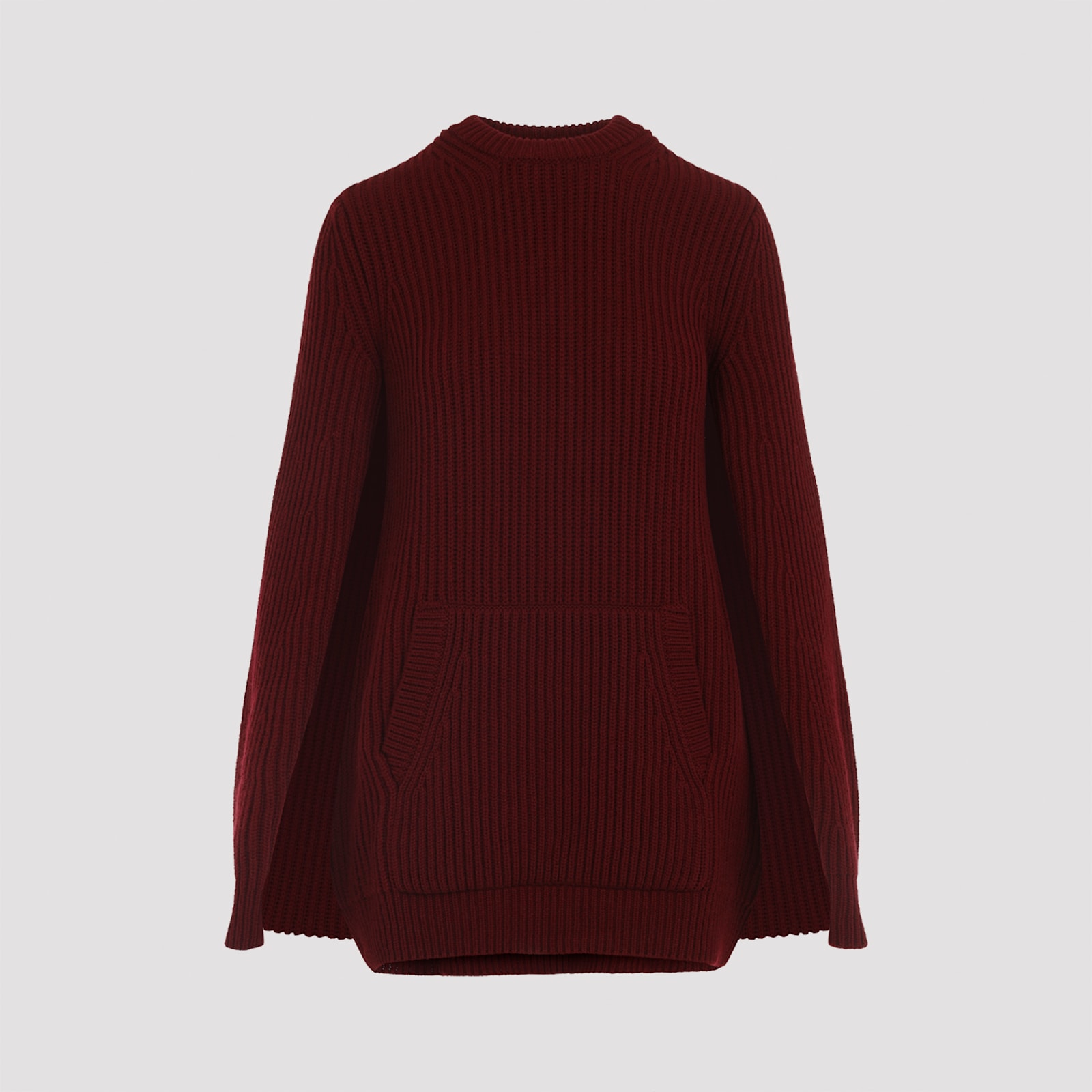 Max Mara Astoria Knit Mini Dress In Red