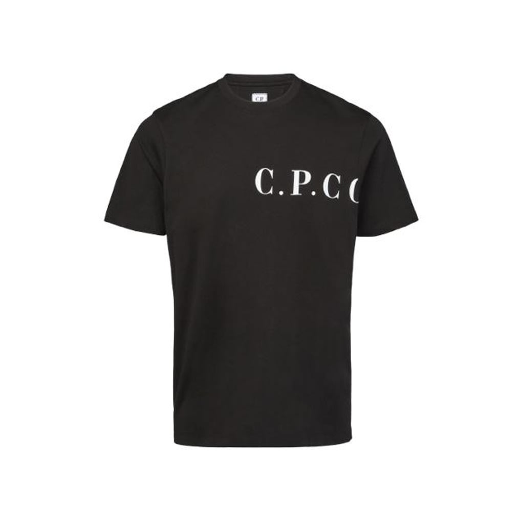 C. P. Company Jersey Front Back Logo T Shirt
