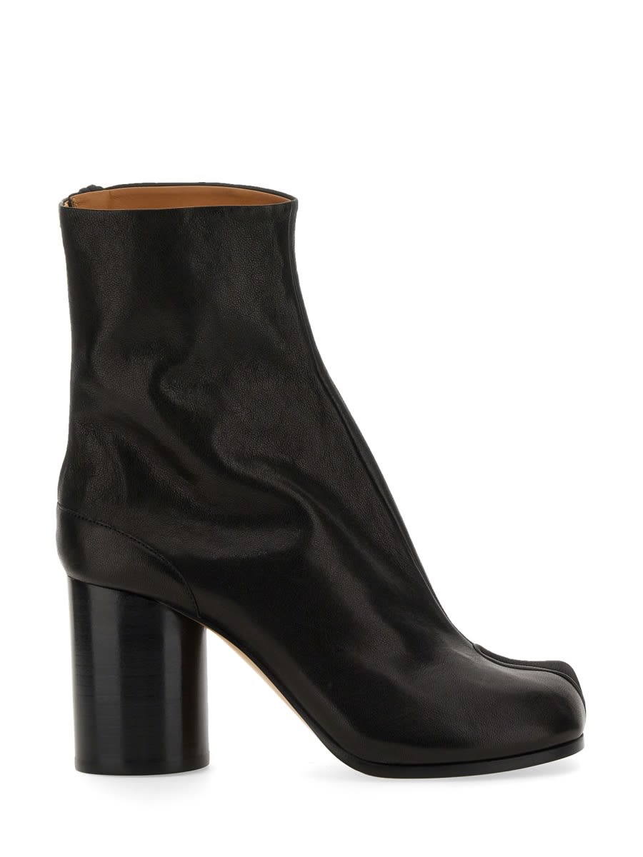 Shop Maison Margiela Tabi Boot In Black