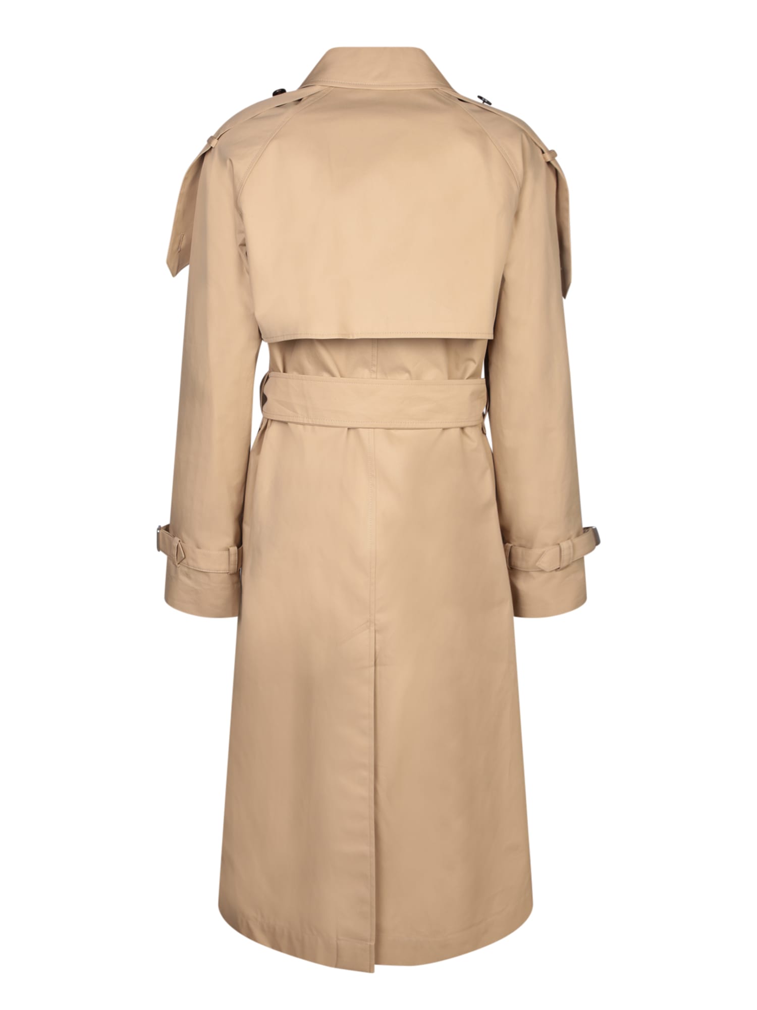 Shop Burberry Kensington Beige Trench Coat