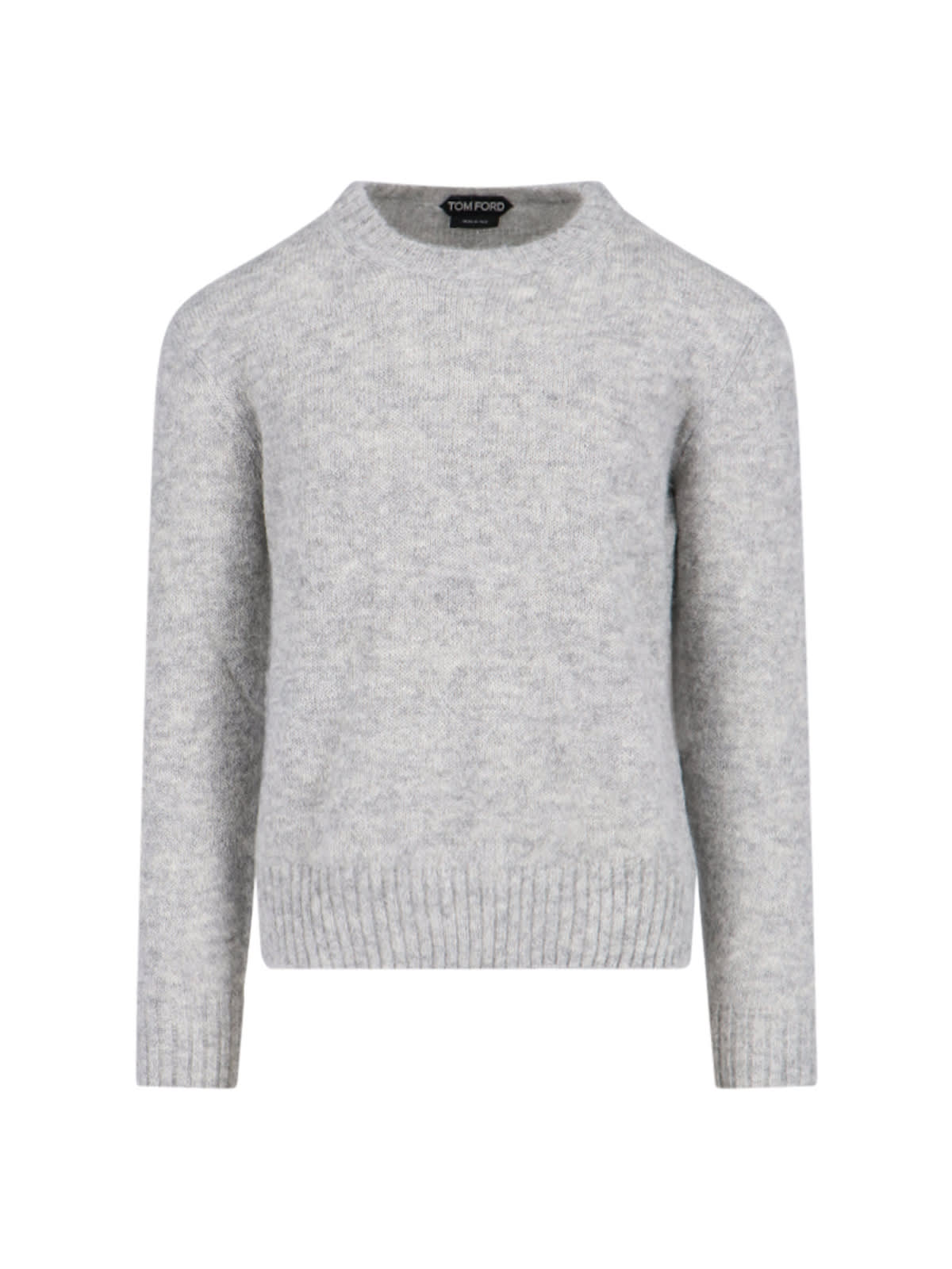 Shop Tom Ford Basic Sweater In Gray