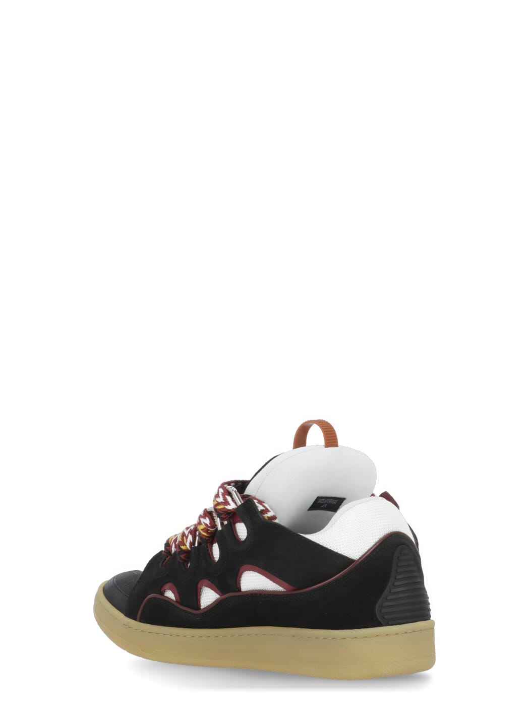 Shop Lanvin Curb Sneakers In Black