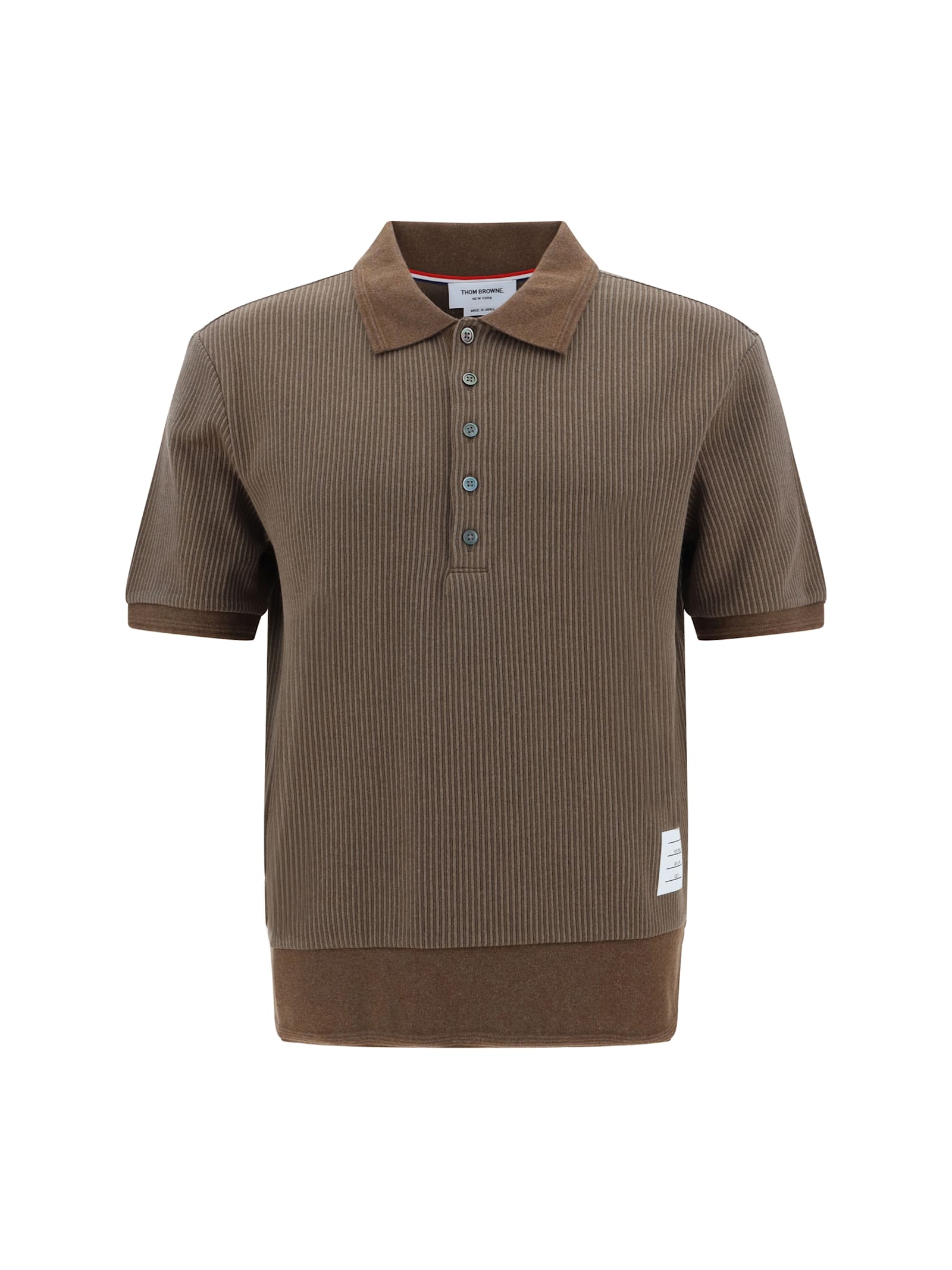 Shop Thom Browne Polo Shirt In 215