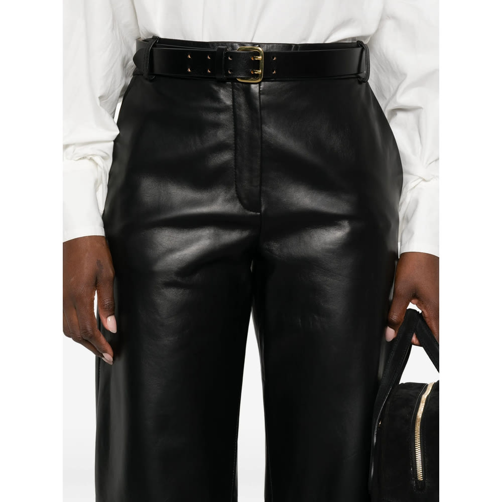 Antonelli Belt Loop Casual Pantslli In Animal Print