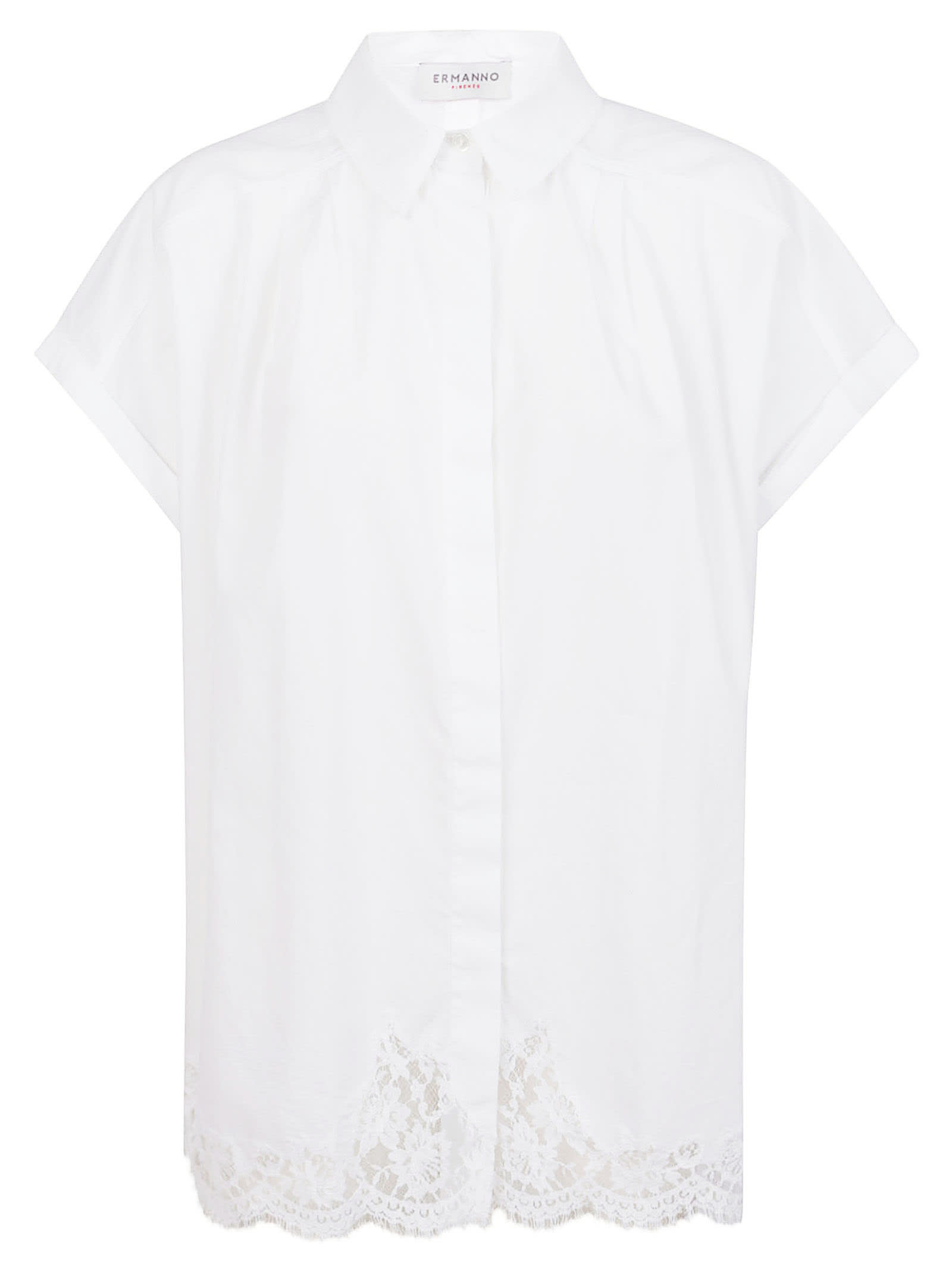 Shop Ermanno Firenze Ermanno Shirts White