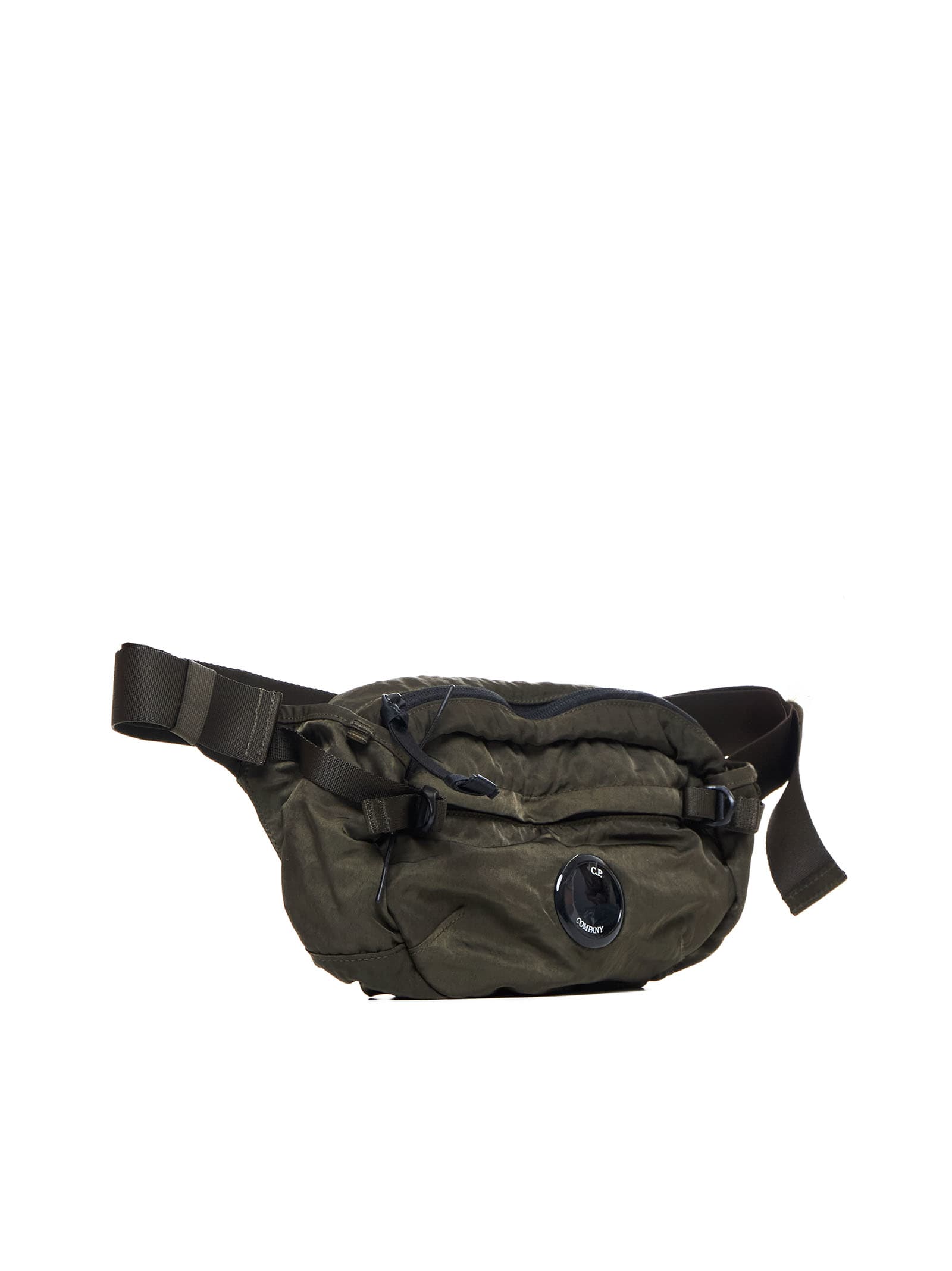 Shop C.p. Company Shoulder Bag In Ivy Green