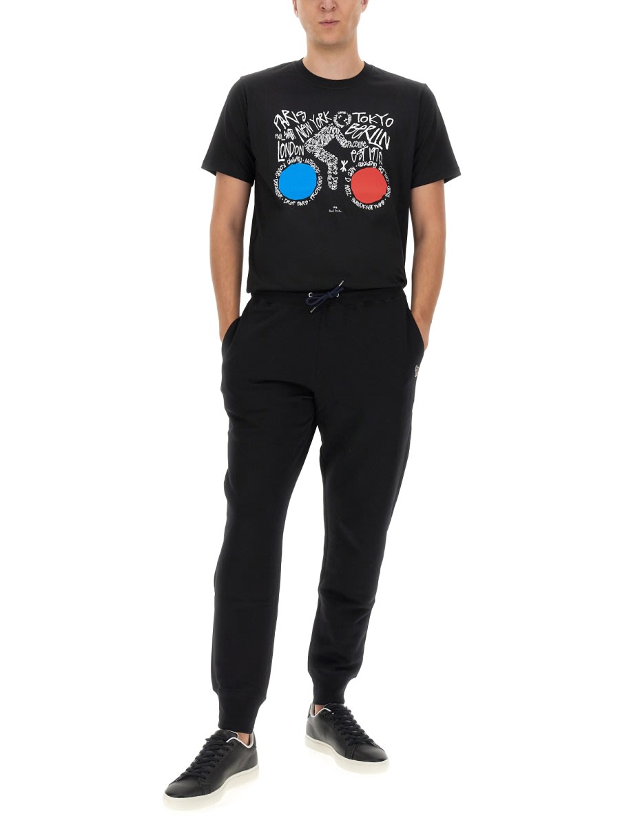 Ps By Paul Smith Ps Paul Smith Jogging Pants In Black