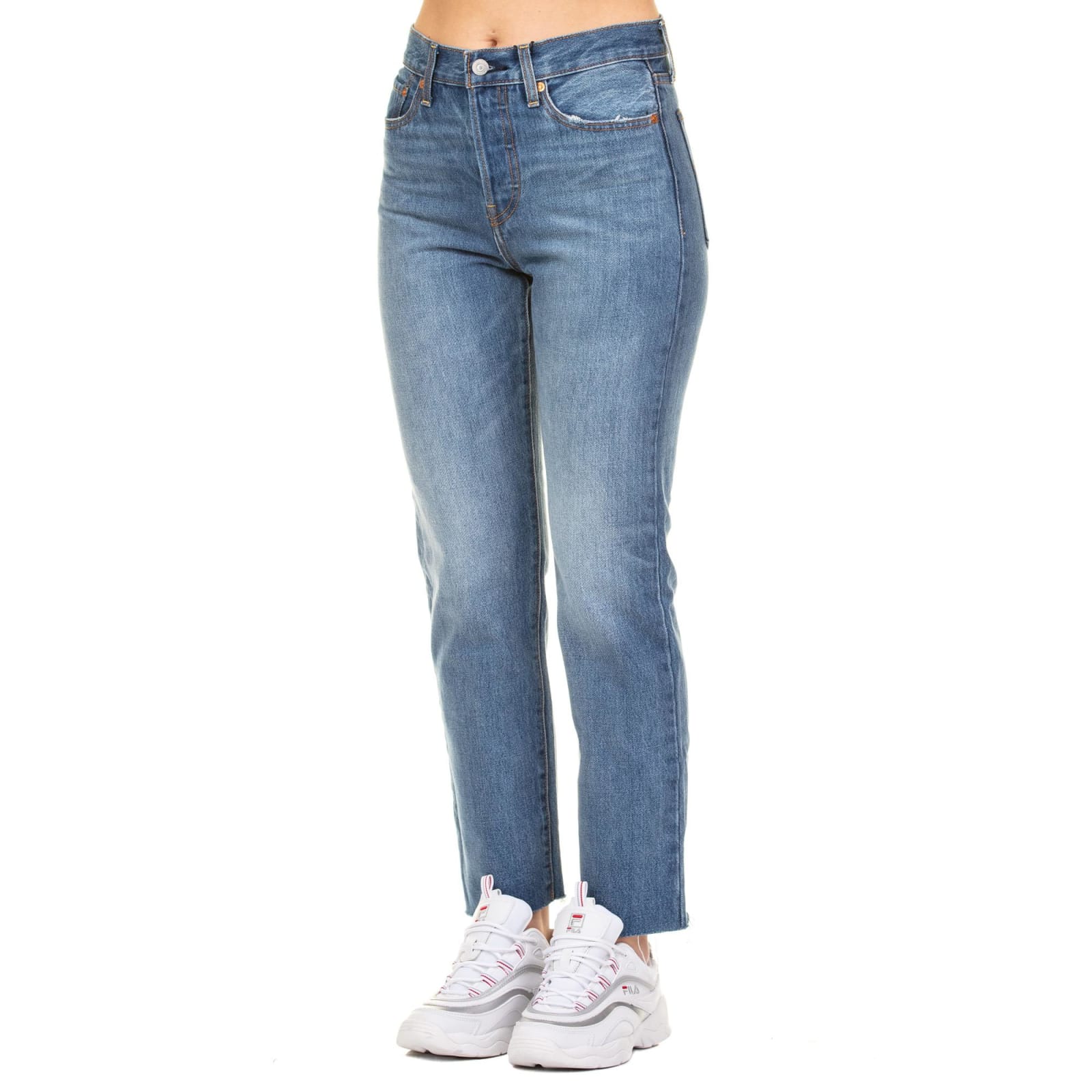 Levi's Levis Wedgie Straight Hight Waisted Jeans - DENIM - 10964975 ...