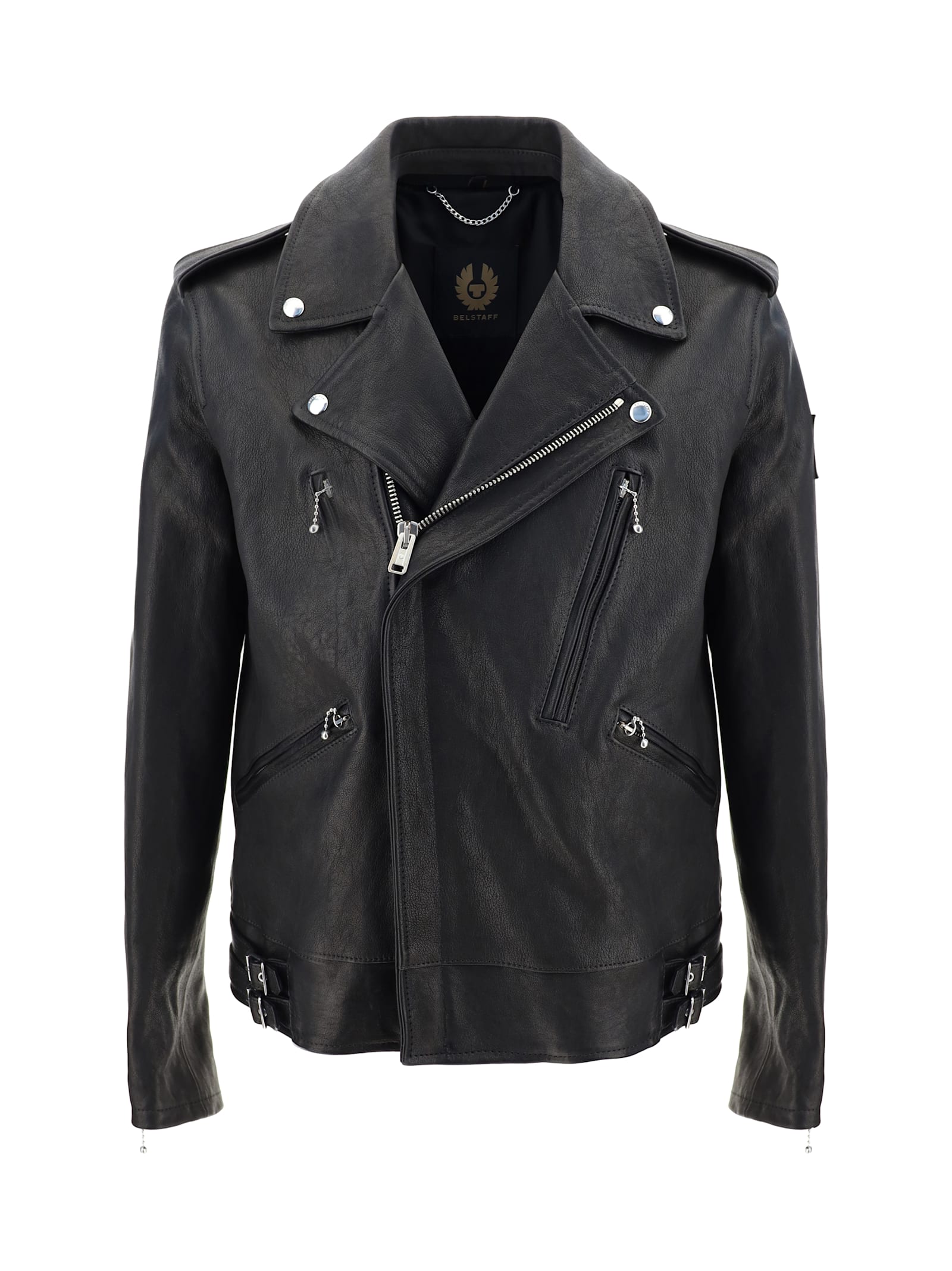 Shop Belstaff Biker Jacket In Black