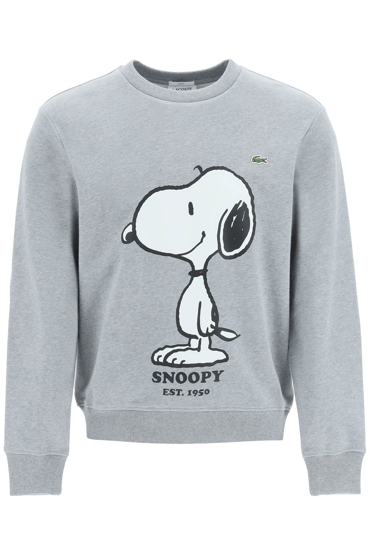 Lacoste Peanuts Print Crewneck Sweatshirt