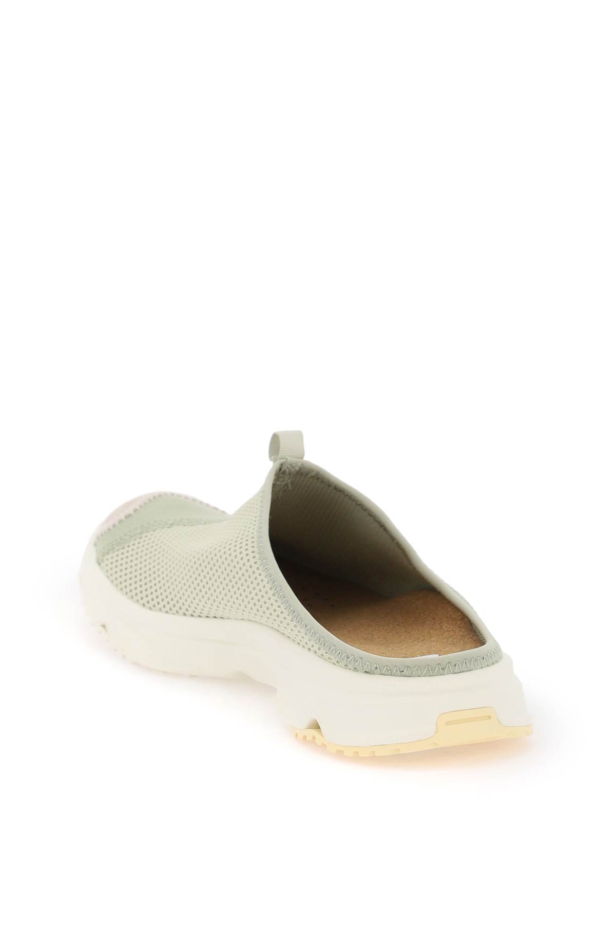Shop Salomon Rx Slide 3.0 Recovery Shoes In Tea Alfalfa Golden Fleece (green)