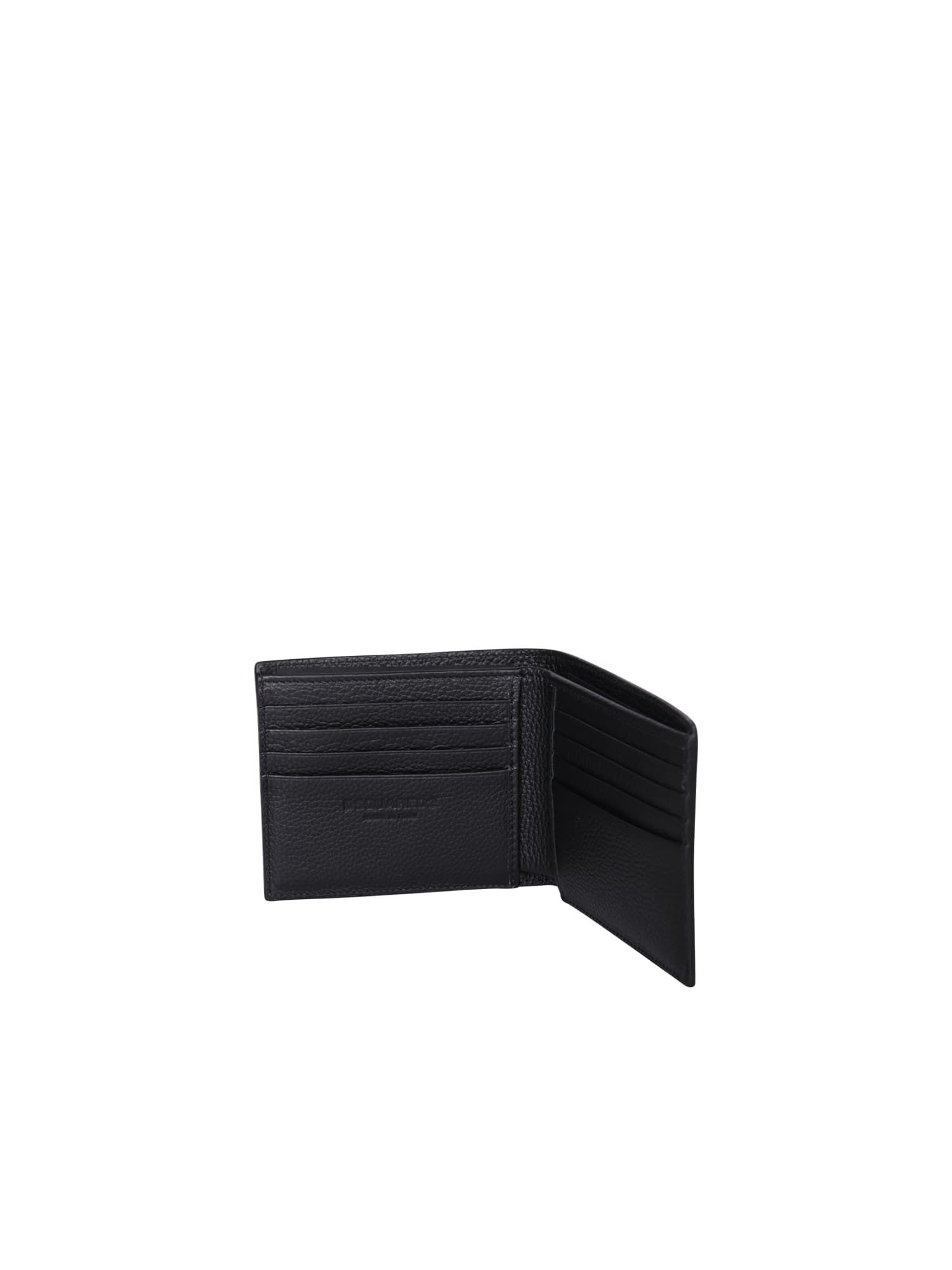 Shop Dsquared2 Bob Black Wallet