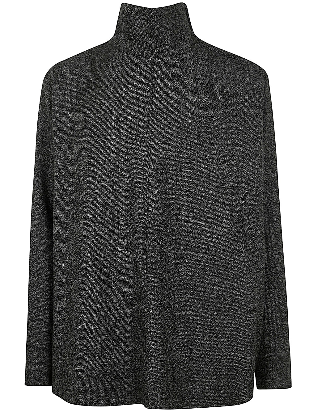 Shop Emporio Armani Shirt In Dark Grey Melange