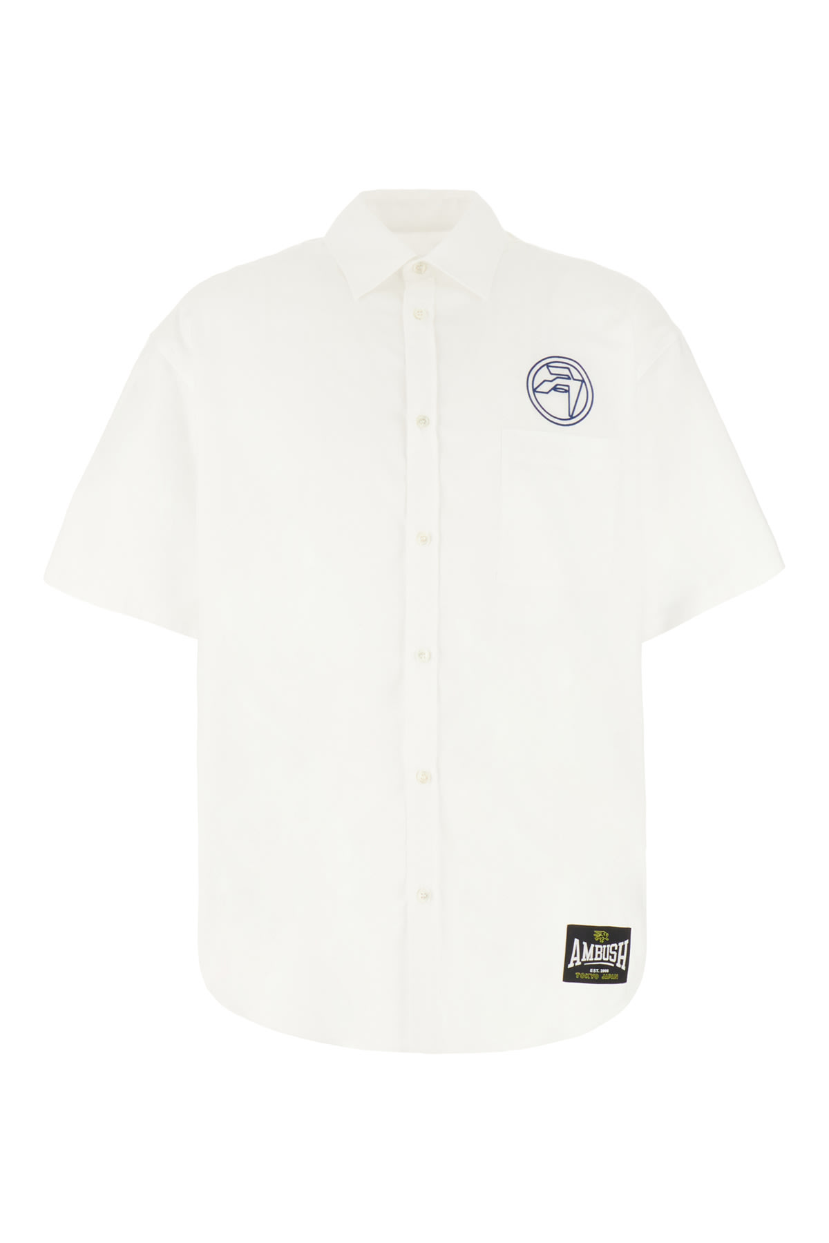 Ambush Man Shirt White Size 38 Cotton In White
