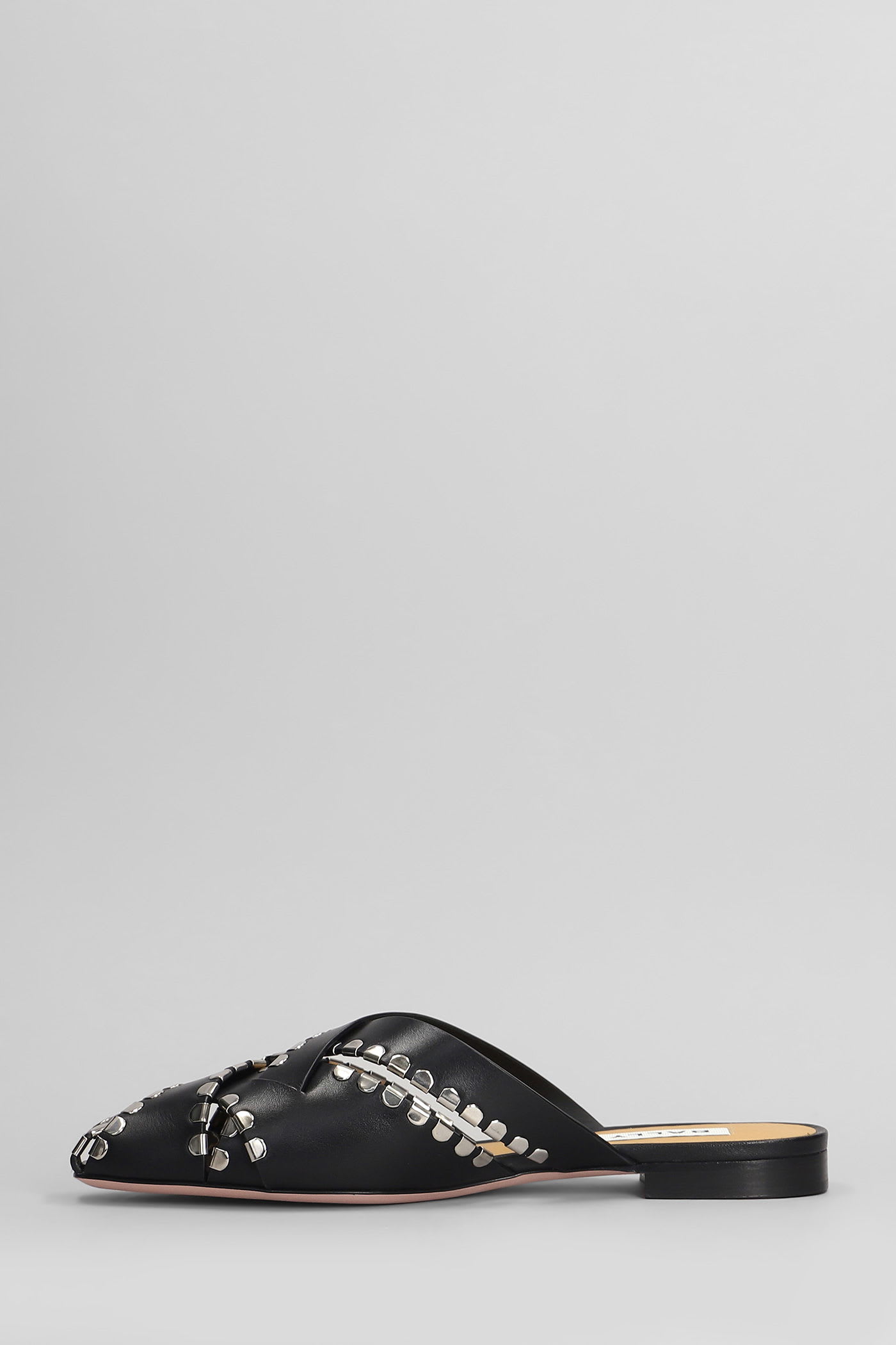 Bally Sarsi Slipper-mule In Black Leather In Black