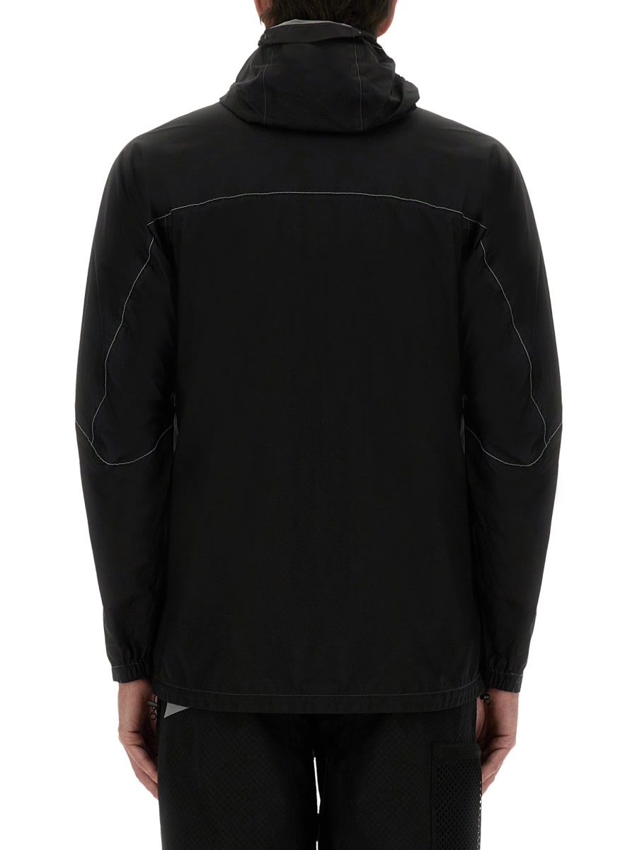 And Wander Shirt In Black Polyester In Black