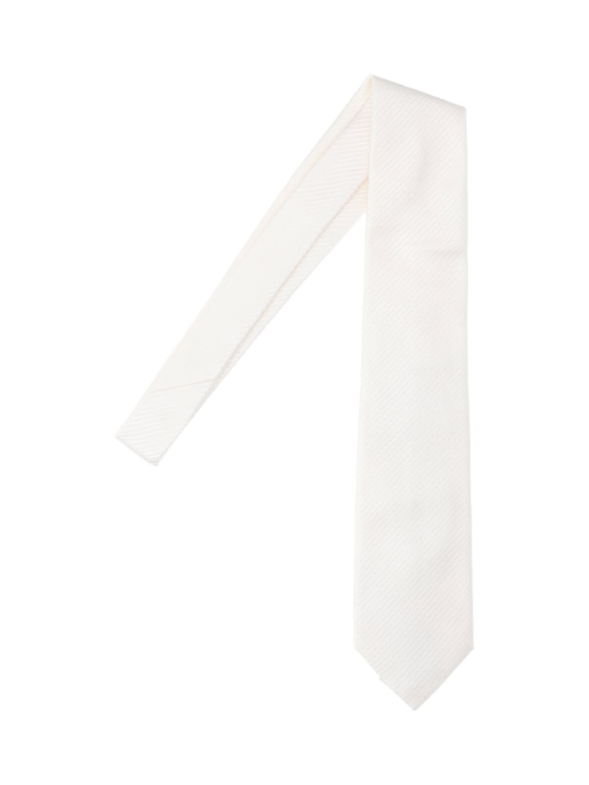 Tom Ford Silk Tie In White