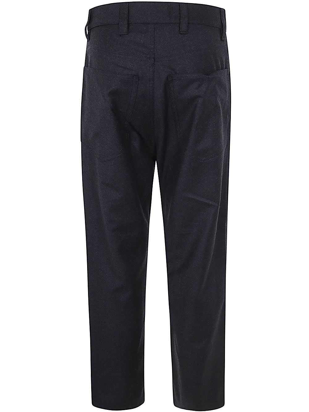 Shop Sofie D'hoore Cropped Pants In Slate Melange