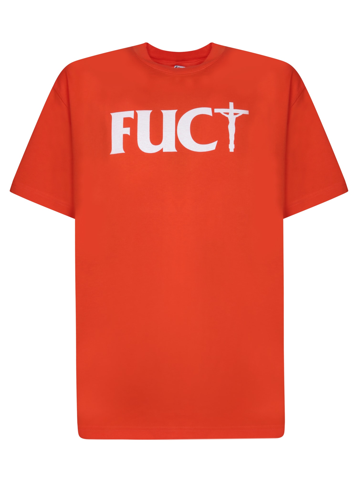 Crossed Fuct Orange T-shirt