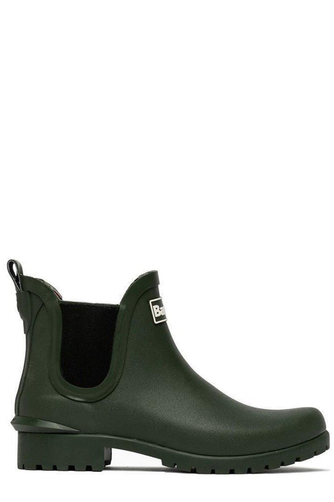 Barbour Wilton Chelsea Ankle Boots In Verde