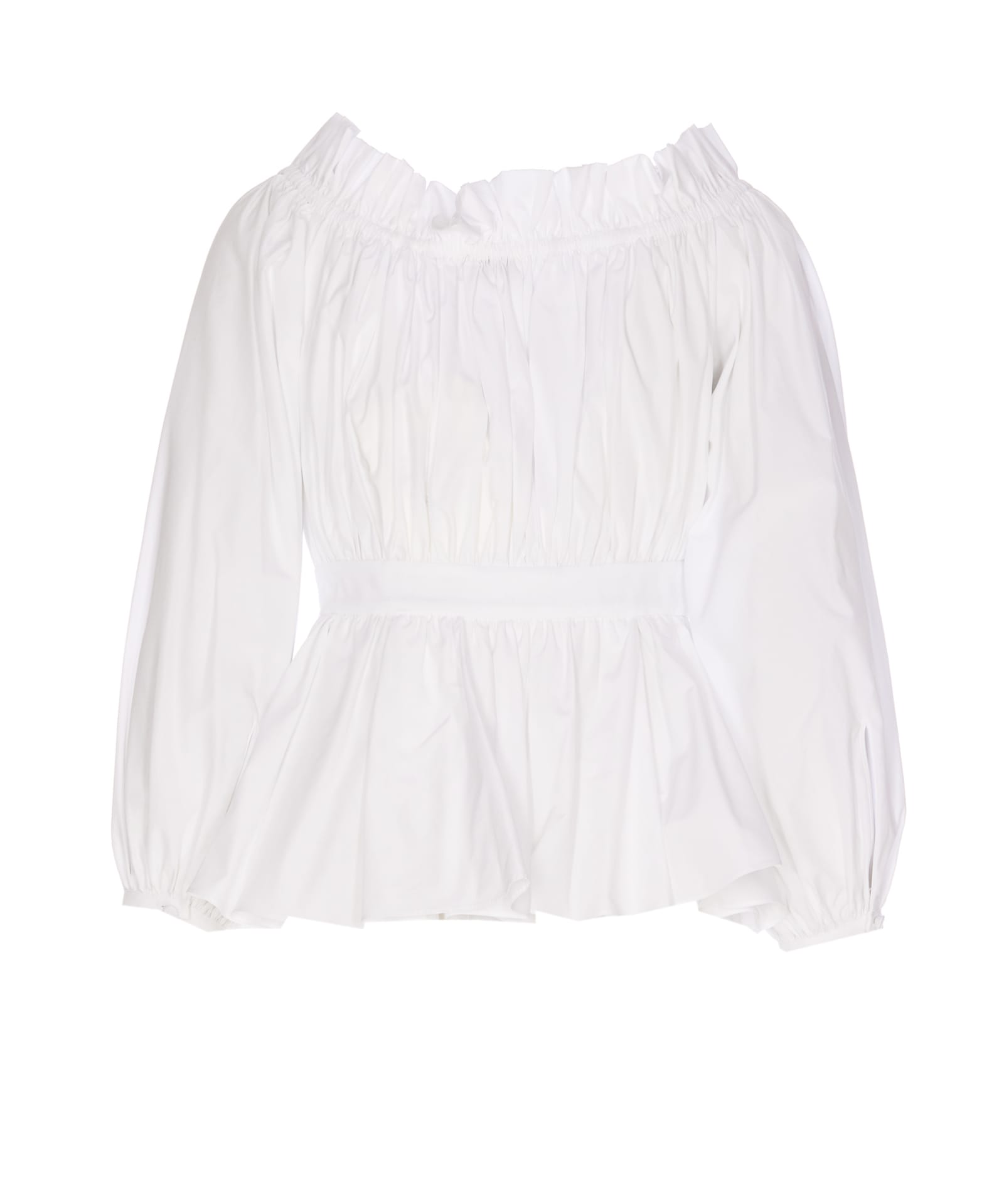 Shop Alexander Mcqueen Off Shoulder Top