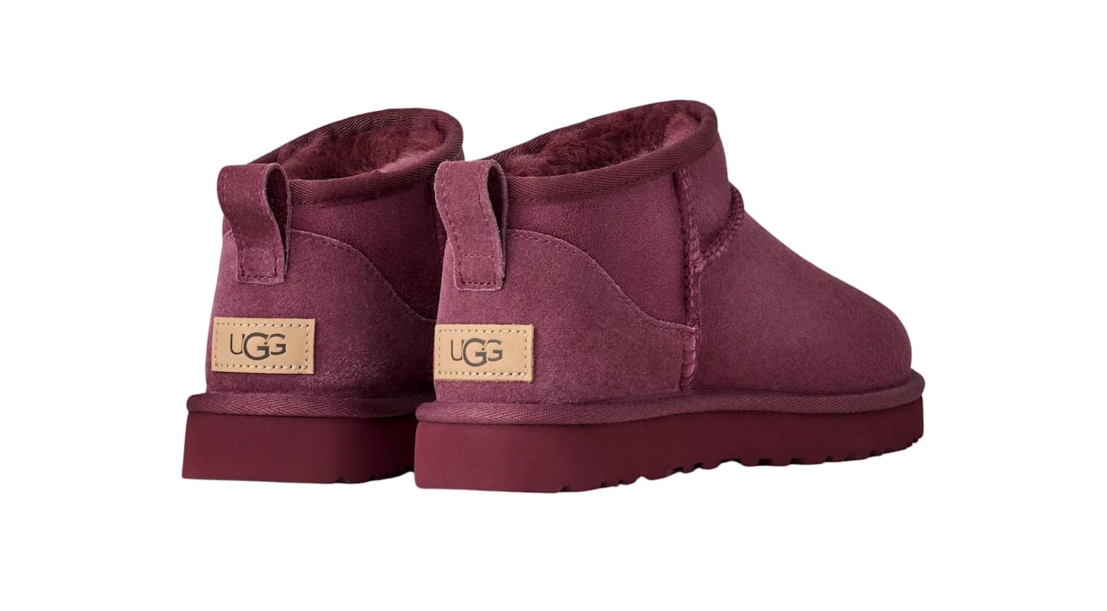 Ugg Classic Ultra Mini Boots In Purple