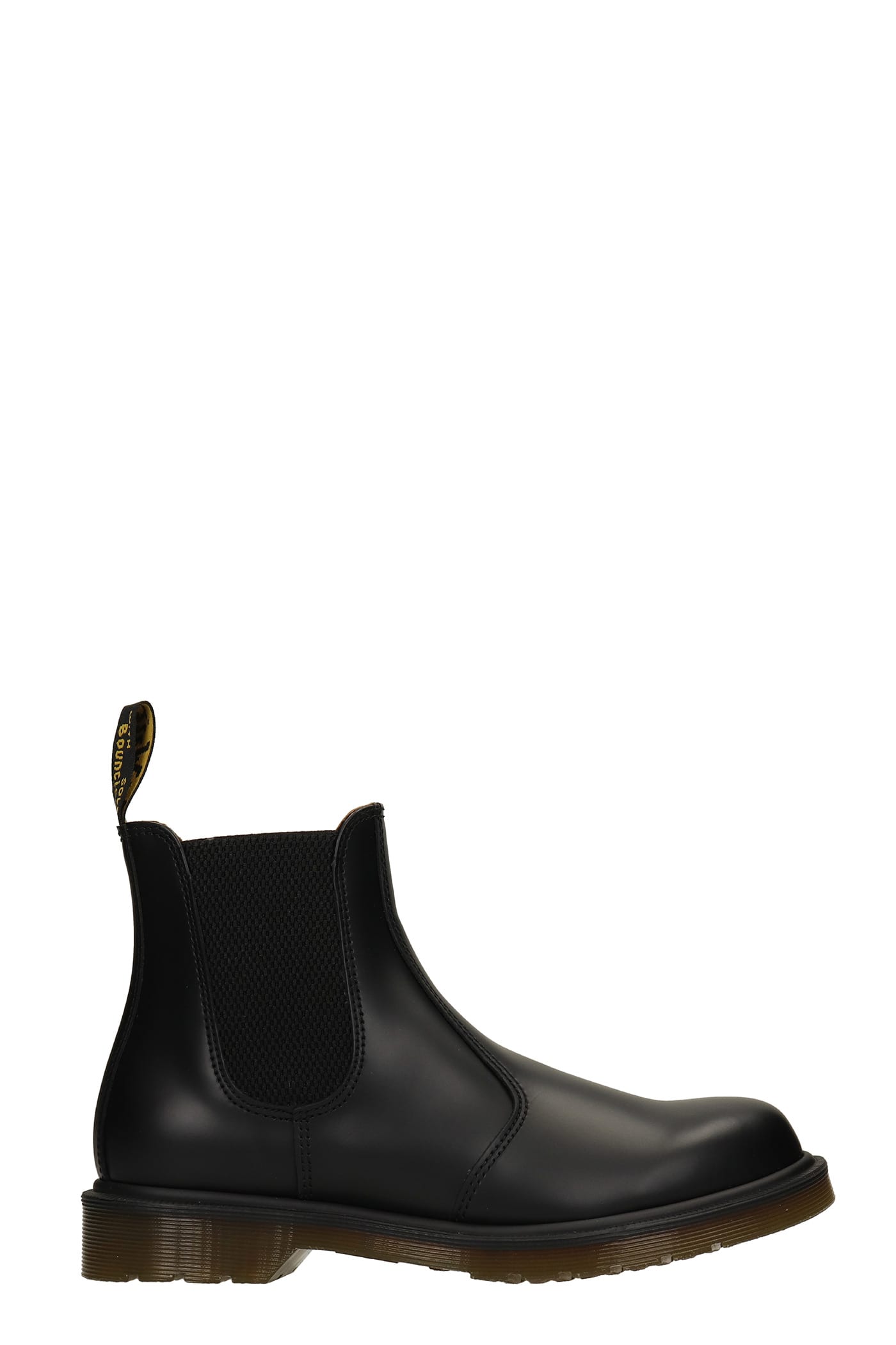 Dr. Martens 2976 Combat Boots In Black Leather