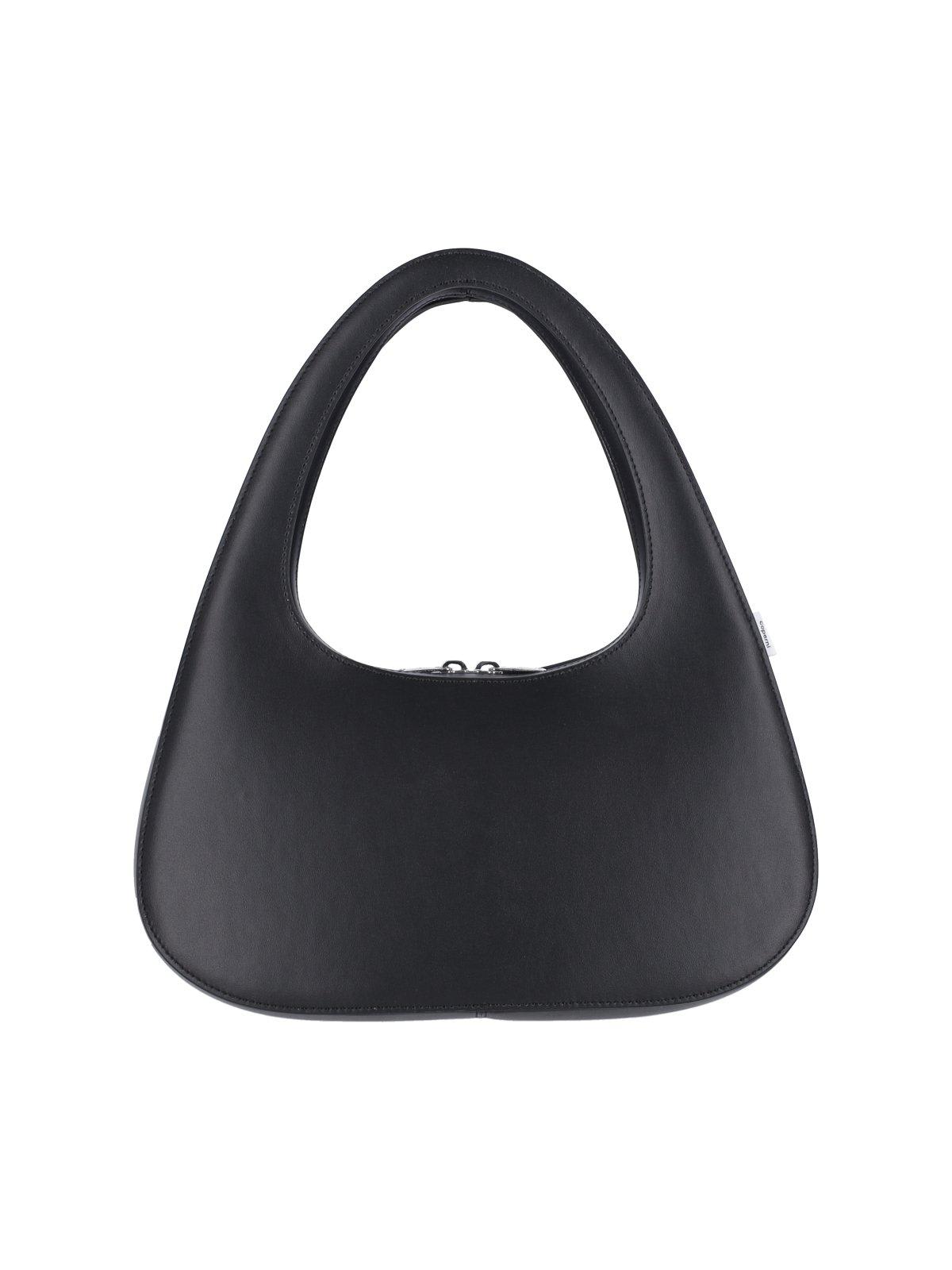 Shop Coperni Logo Printed Zipped Tote Bag In Black