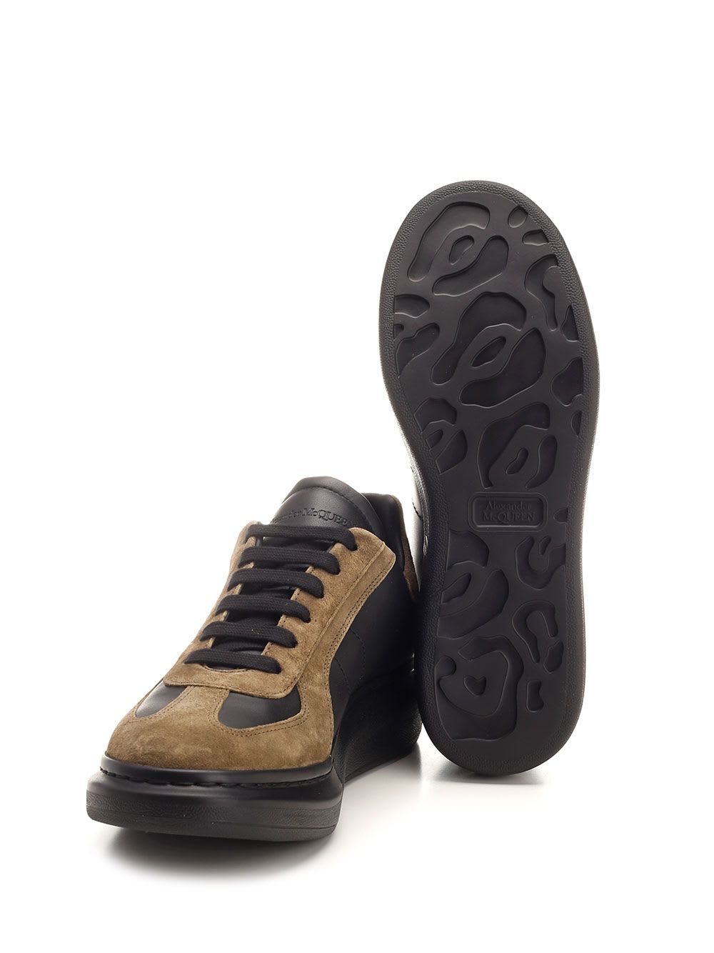Shop Alexander Mcqueen Oversized Retrò Sneaker In Multicolor