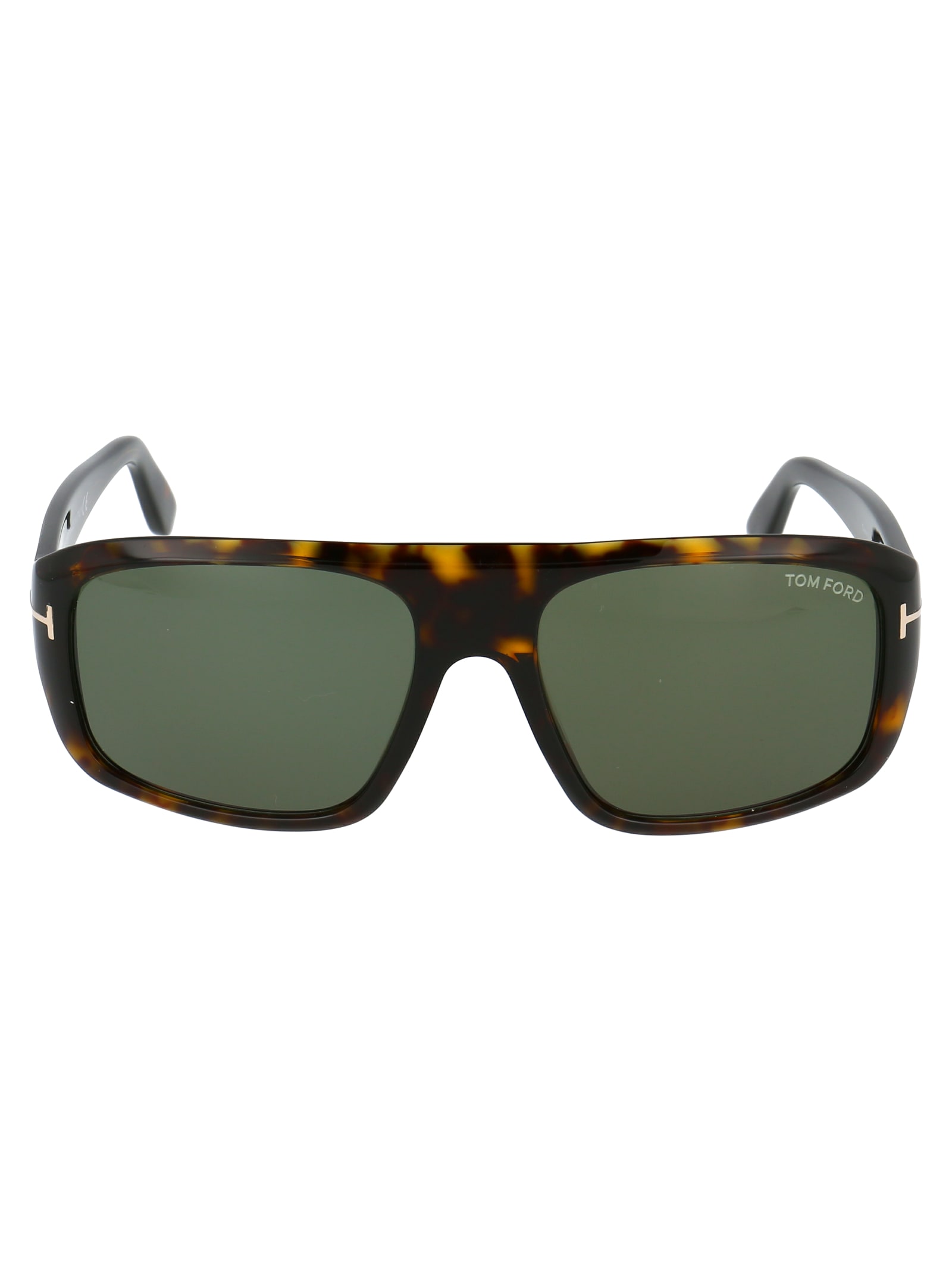 Shop Tom Ford Ft0754 Sunglasses In 52n Dark Havana