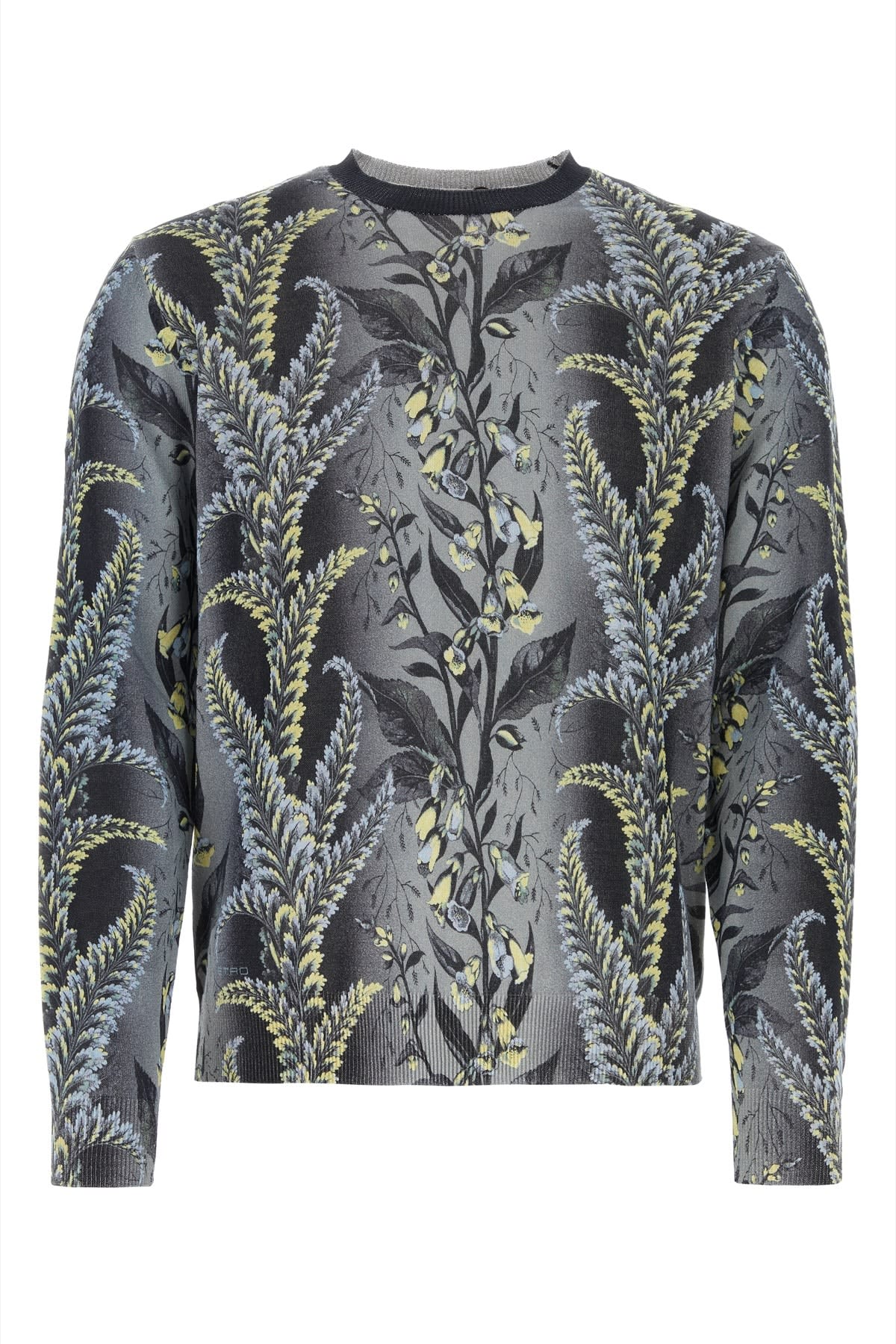 Shop Etro Maglia In Lightbluegrey