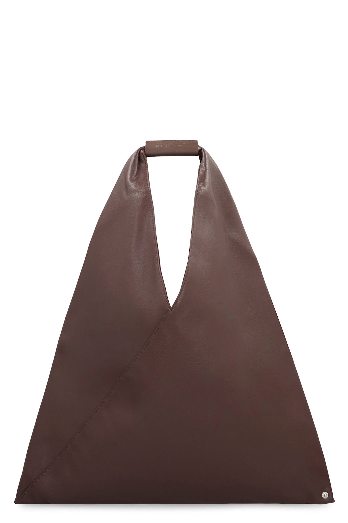 Mm6 Maison Margiela Japanese Bag Classic In Eco-leather In Brown