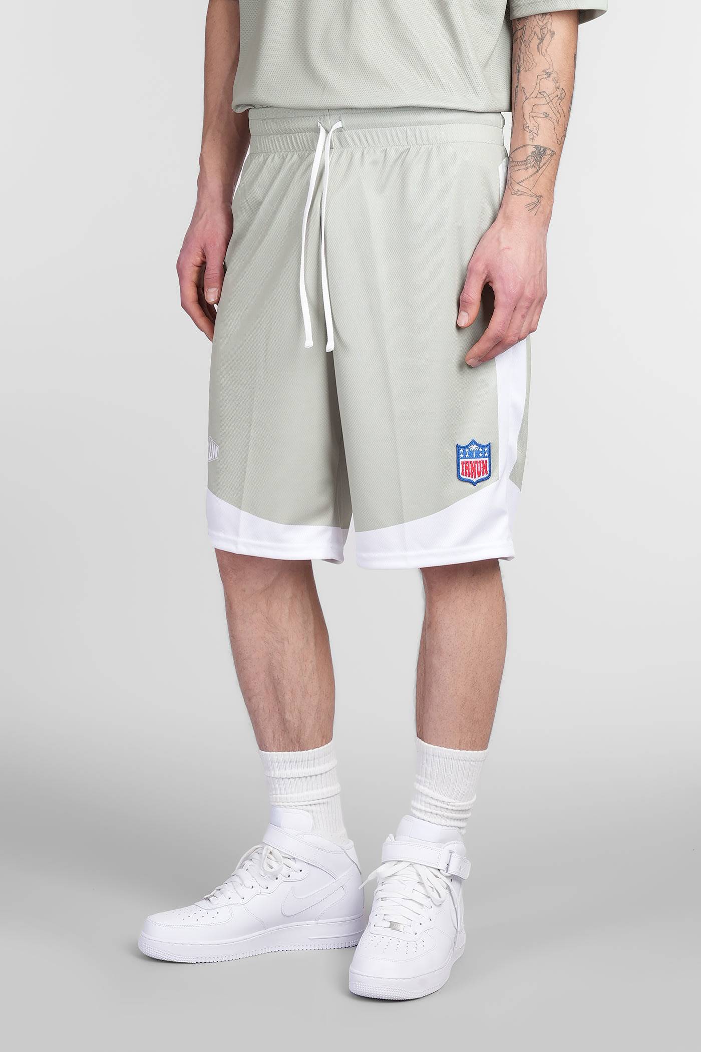 Ih Nom Uh Nit Shorts In Green Polyester In Green