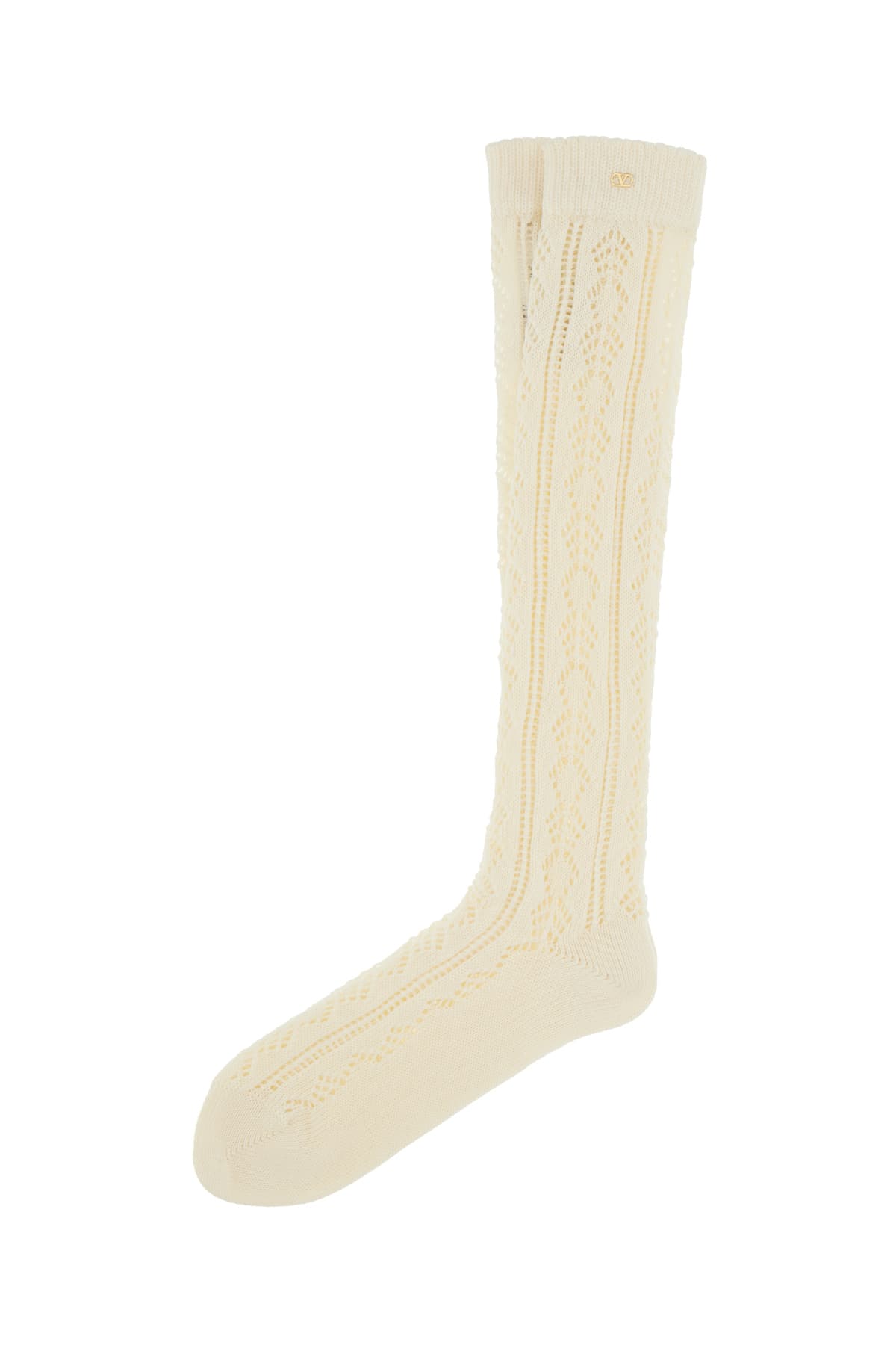 Ivory Cotton Socks