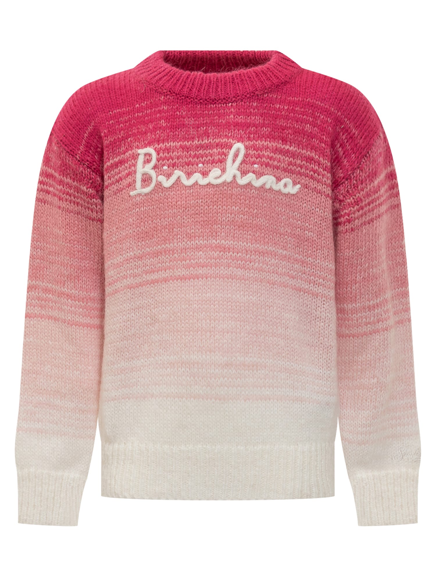 Mc2 Saint Barth Kids' Danya Sweater In F Birichina Gradient 2310 Emb