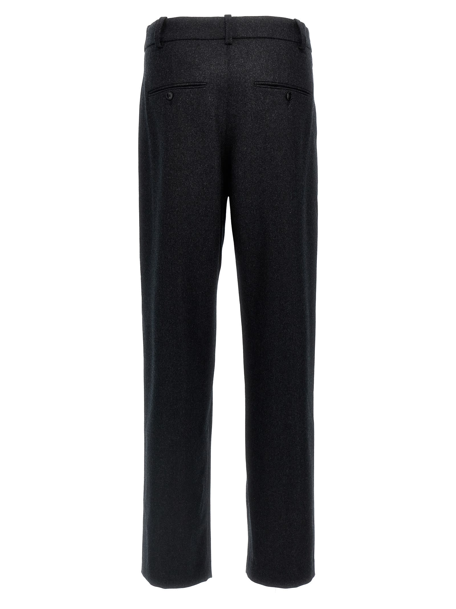 Shop Isabel Marant Casile Pants In Gray