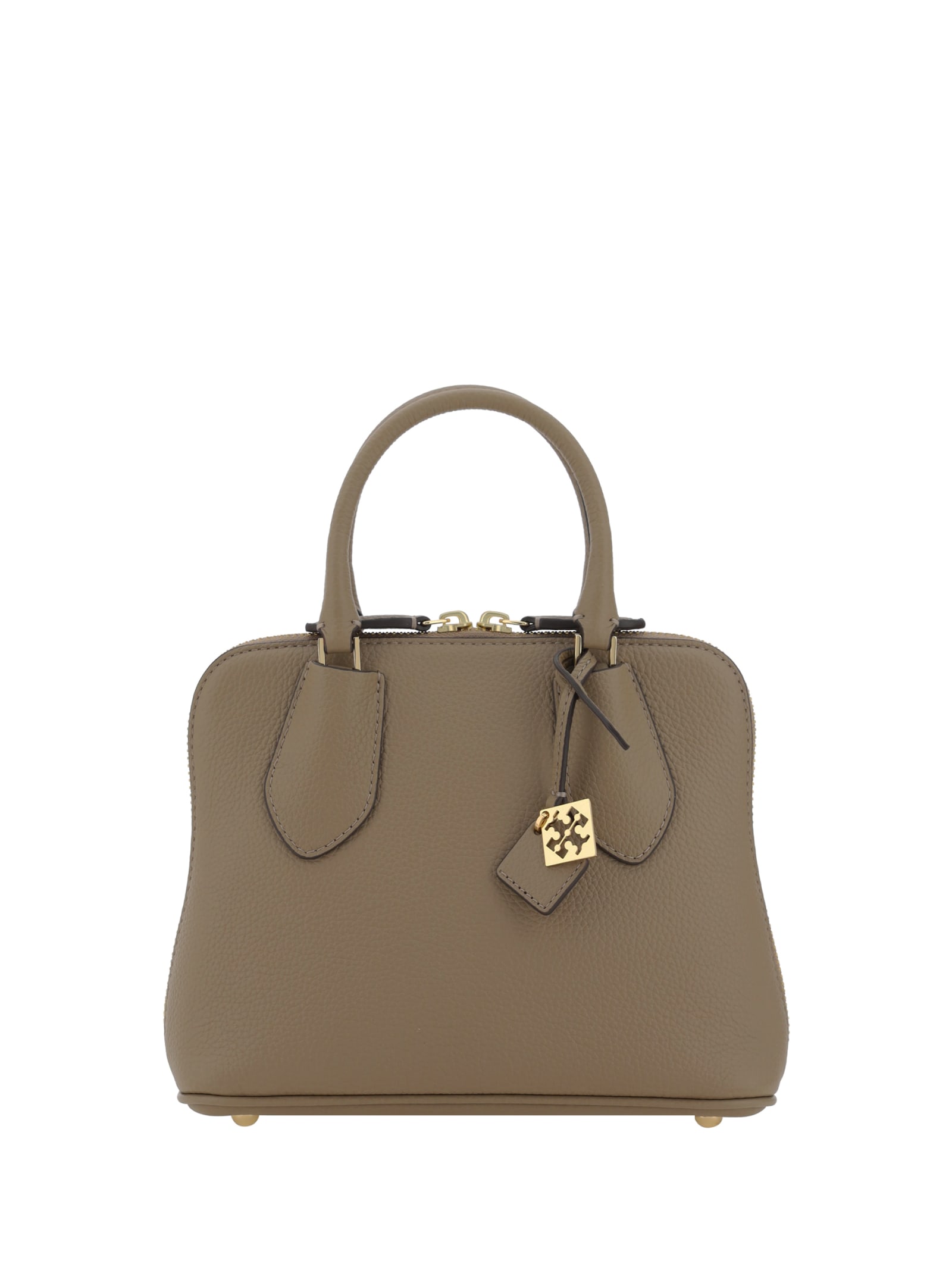 TORY BURCH MINI PEBBLED SWING HANDBAG 