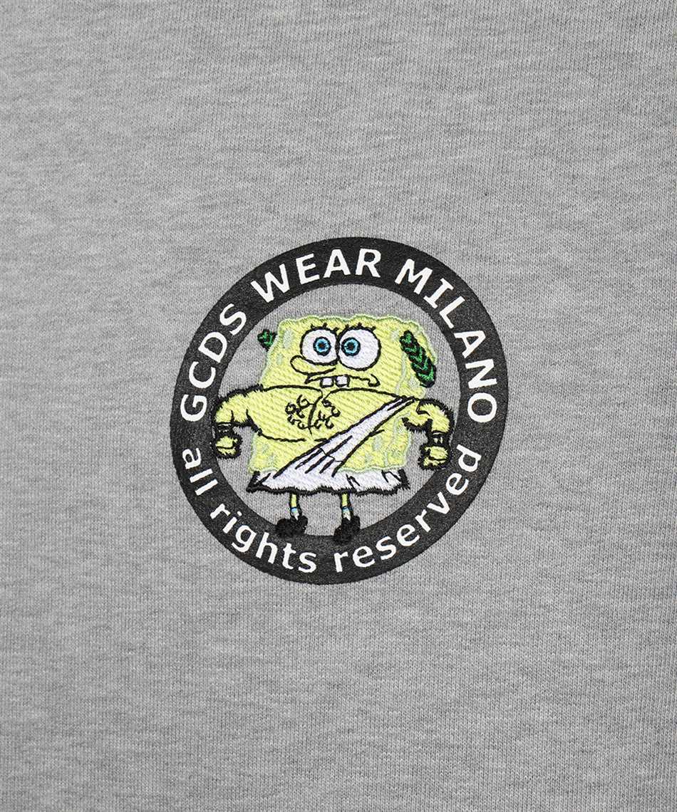 Gcds Man Sweatshirt Light Grey Size Xl Cotton In Gray