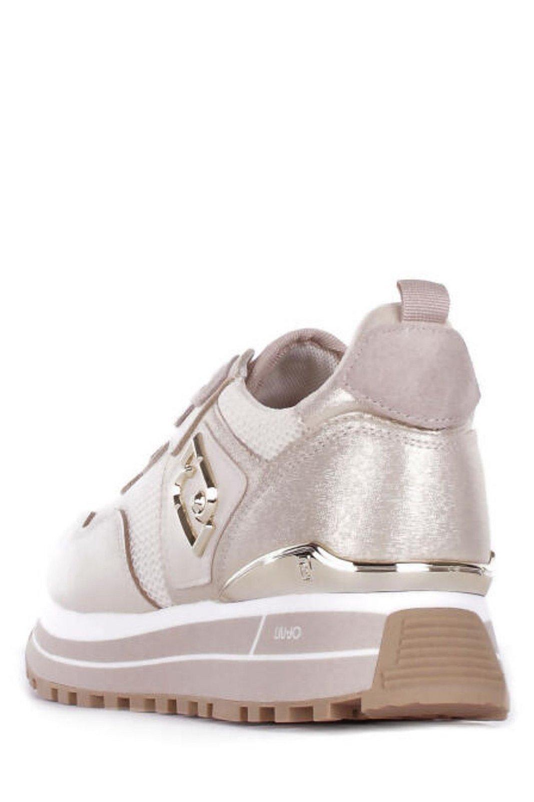 LIU •JO MESH PLATFORM SNEAKERS
