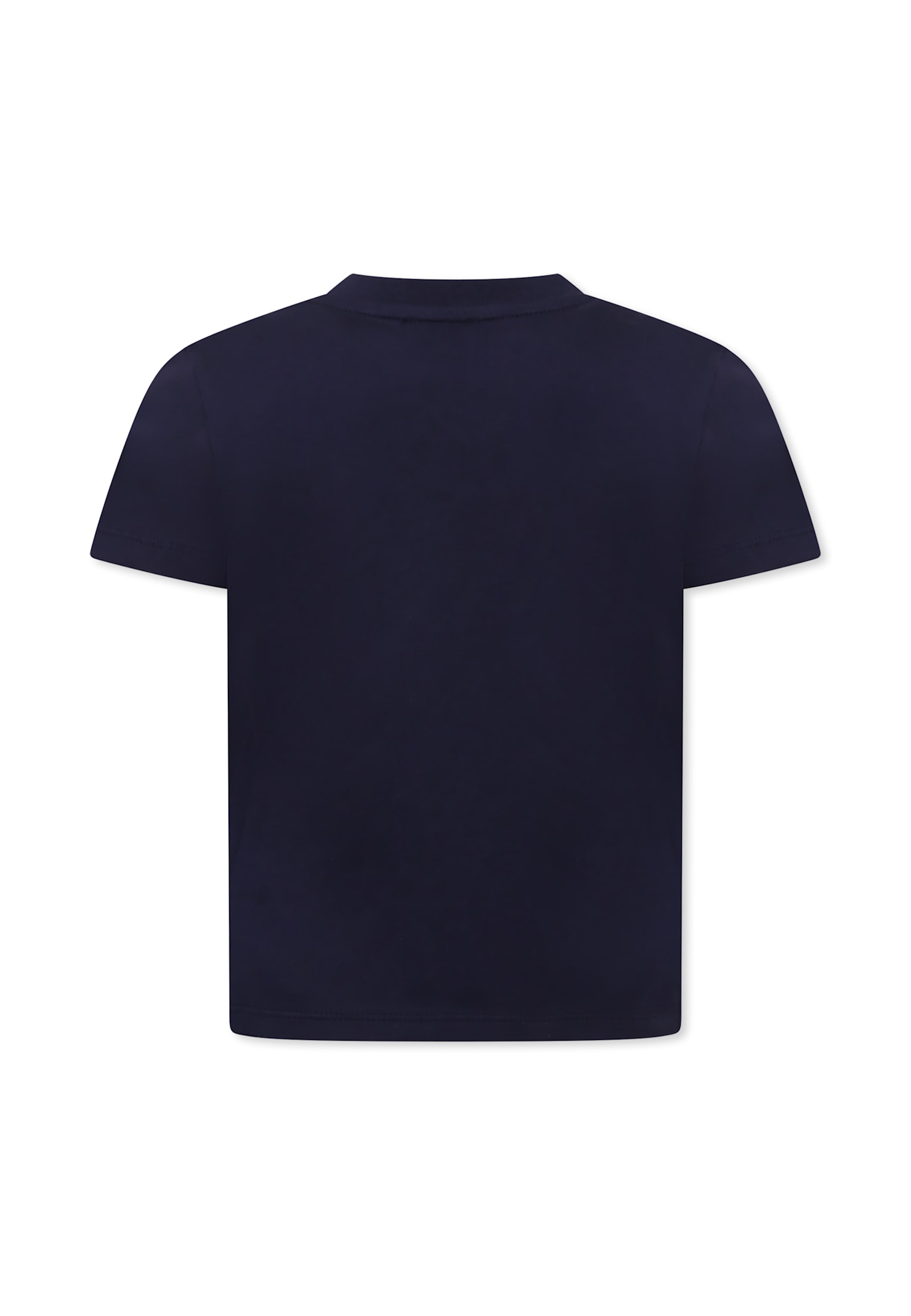 Kenzo Blue T-shirt For Kids With Logo In Blue