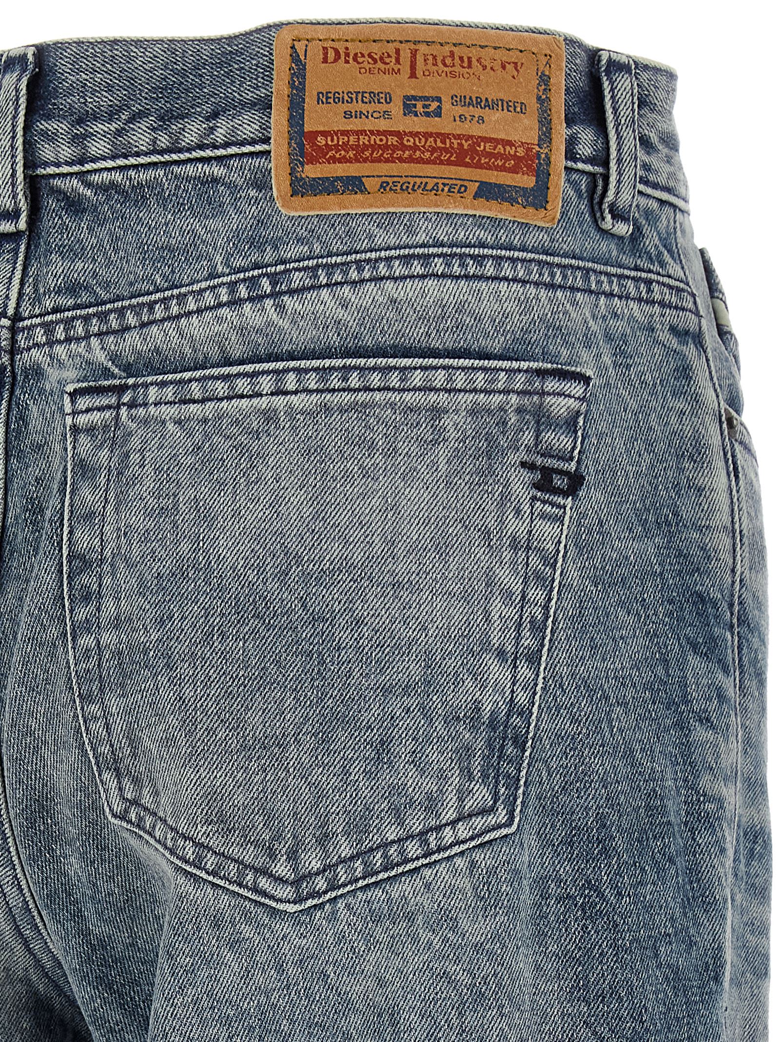 Diesel 1978 D-akemi-fsh Denim Trousers In Blue