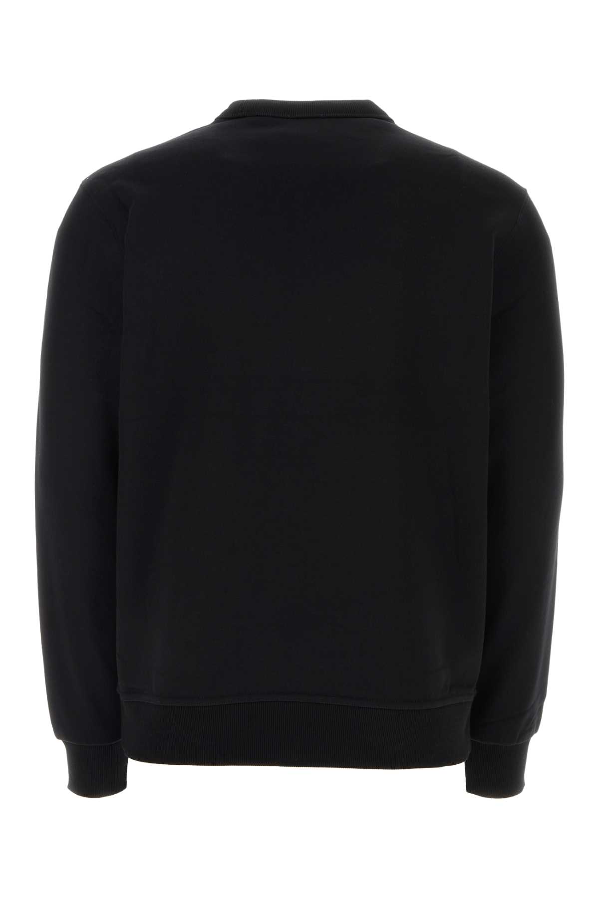 Burberry Black Stretch Cotton Oversize Sweater