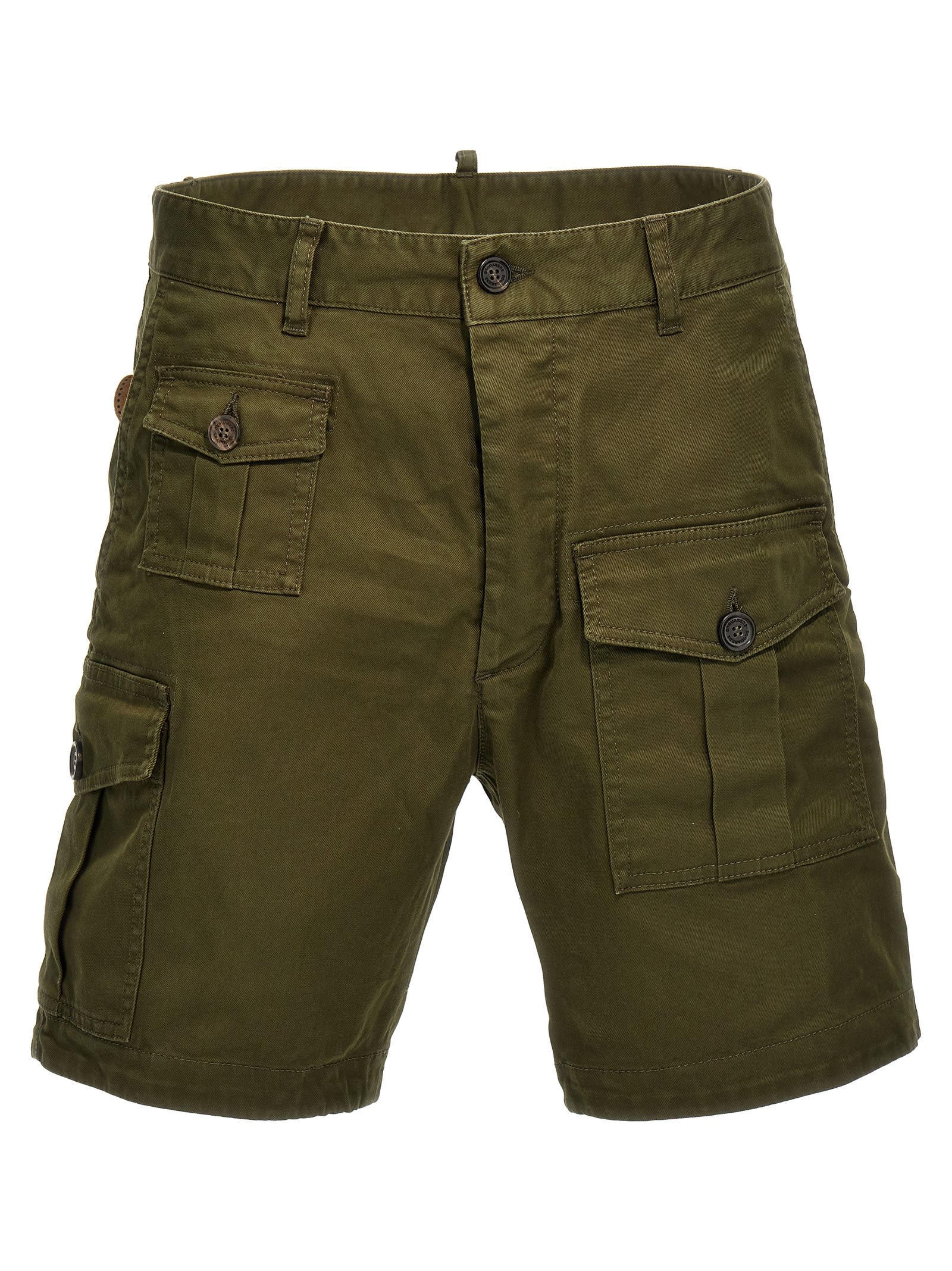 DSQUARED2 SEXY CARGO BERMUDA SHORTS