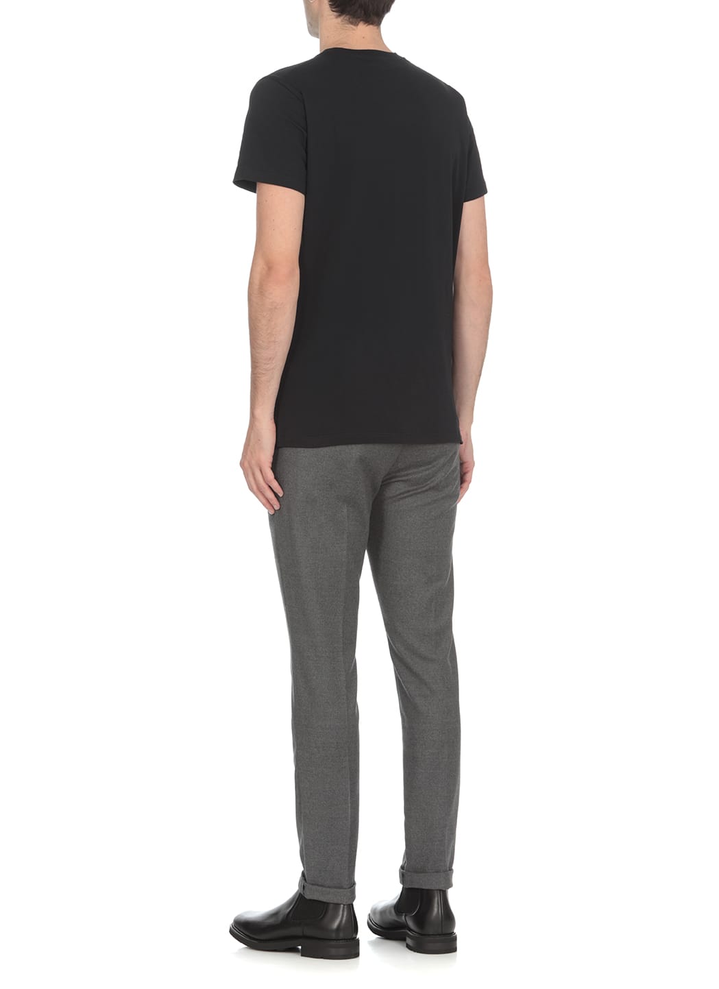 Shop Dondup Gaubert Pants In Grey