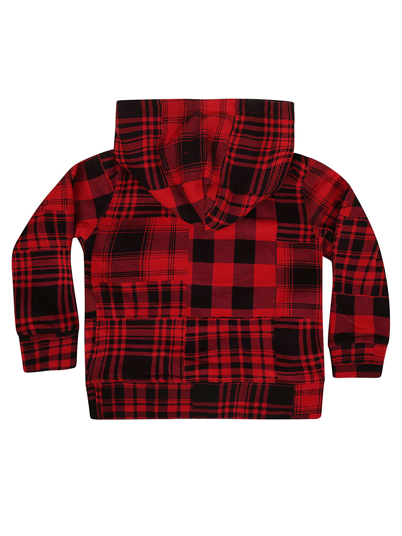 Shop Ralph Lauren Lspohoodm13-knit Shirts Sweatshirt In Martn Red Multi Gift Bear