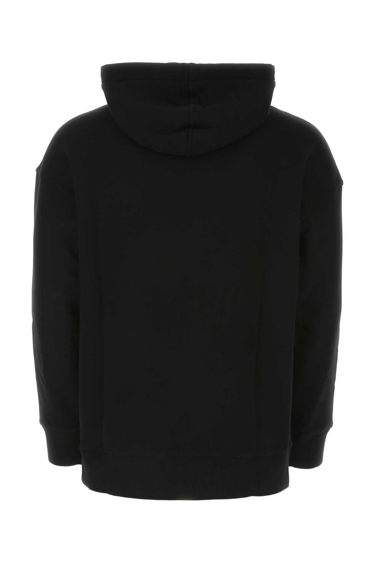 Givenchy Black Cotton Sweatshirt In 001