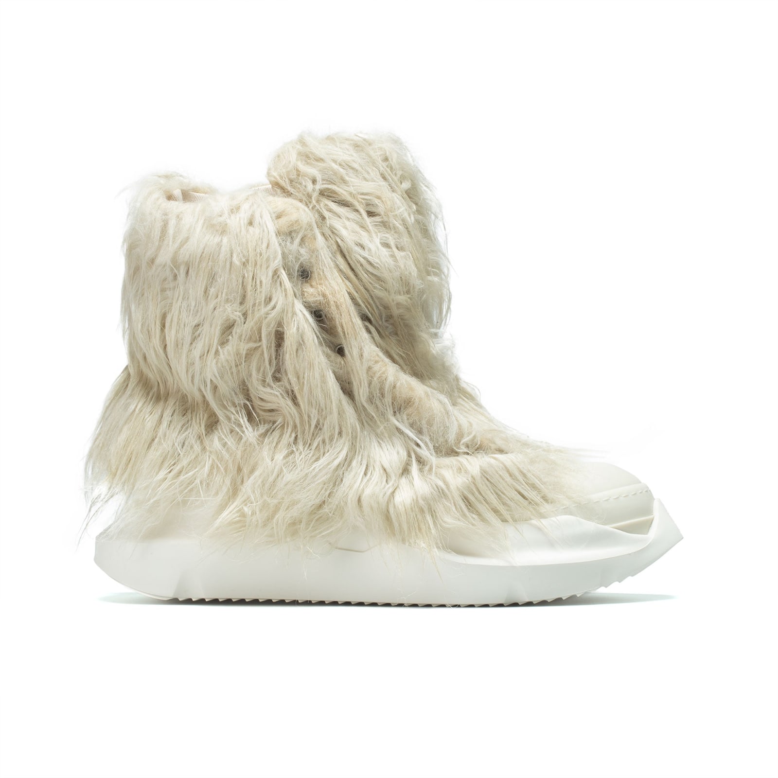 Drkshdw Abstract Sneak Sneakers Fur In Beige | ModeSens