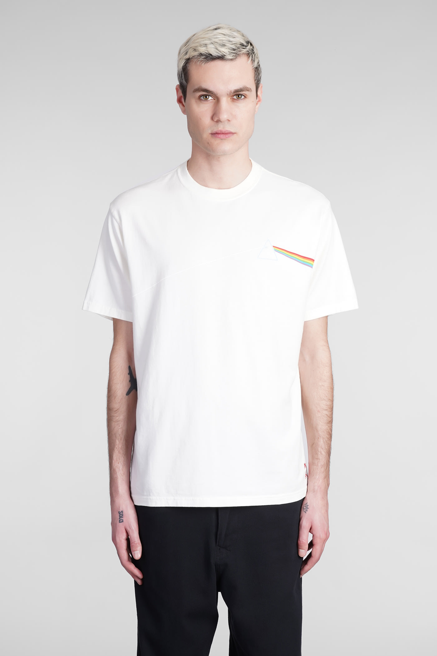 UNDERCOVER T-SHIRT IN WHITE COTTON