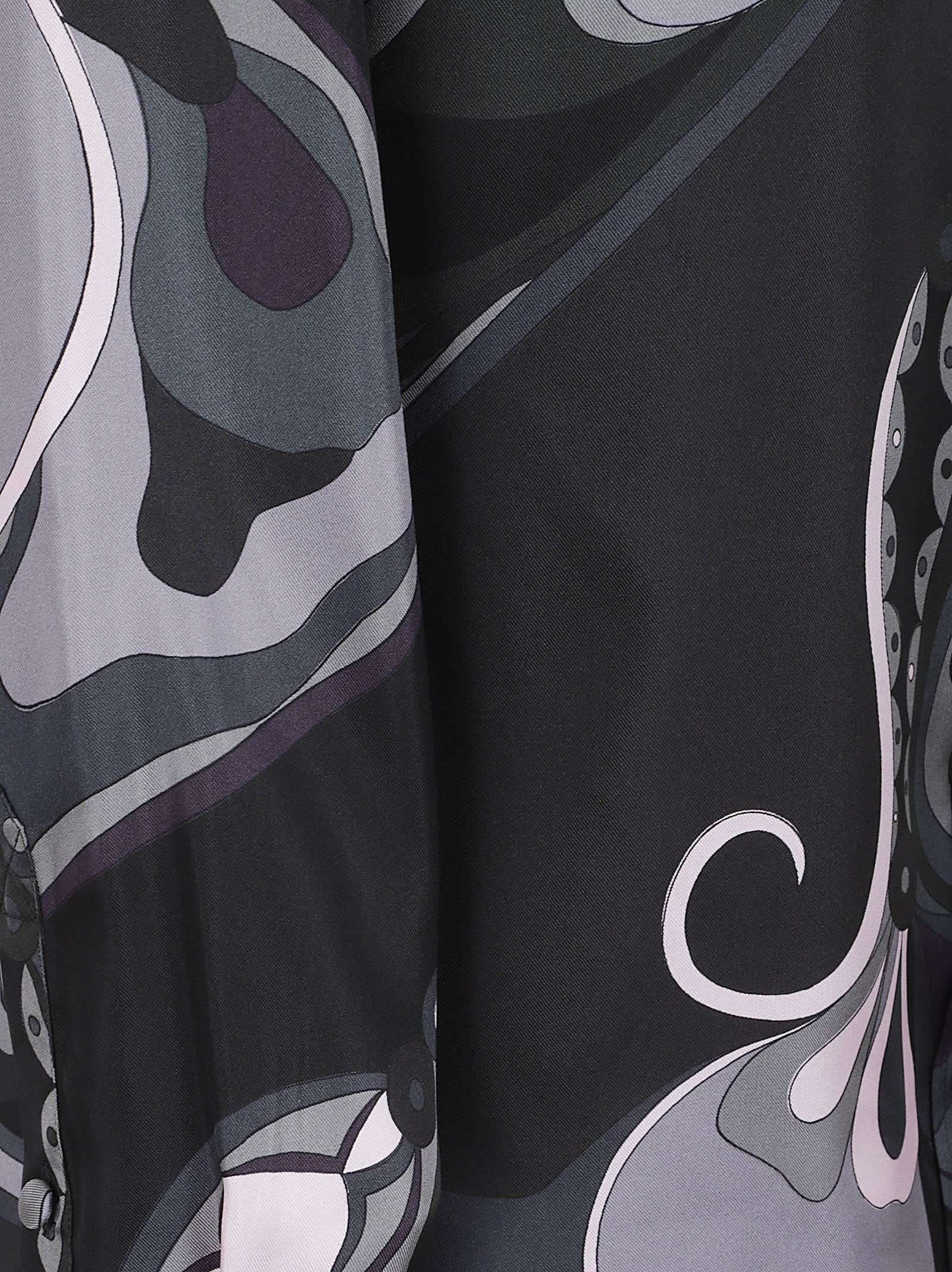 Pucci Camicia - Silk Twill In Black