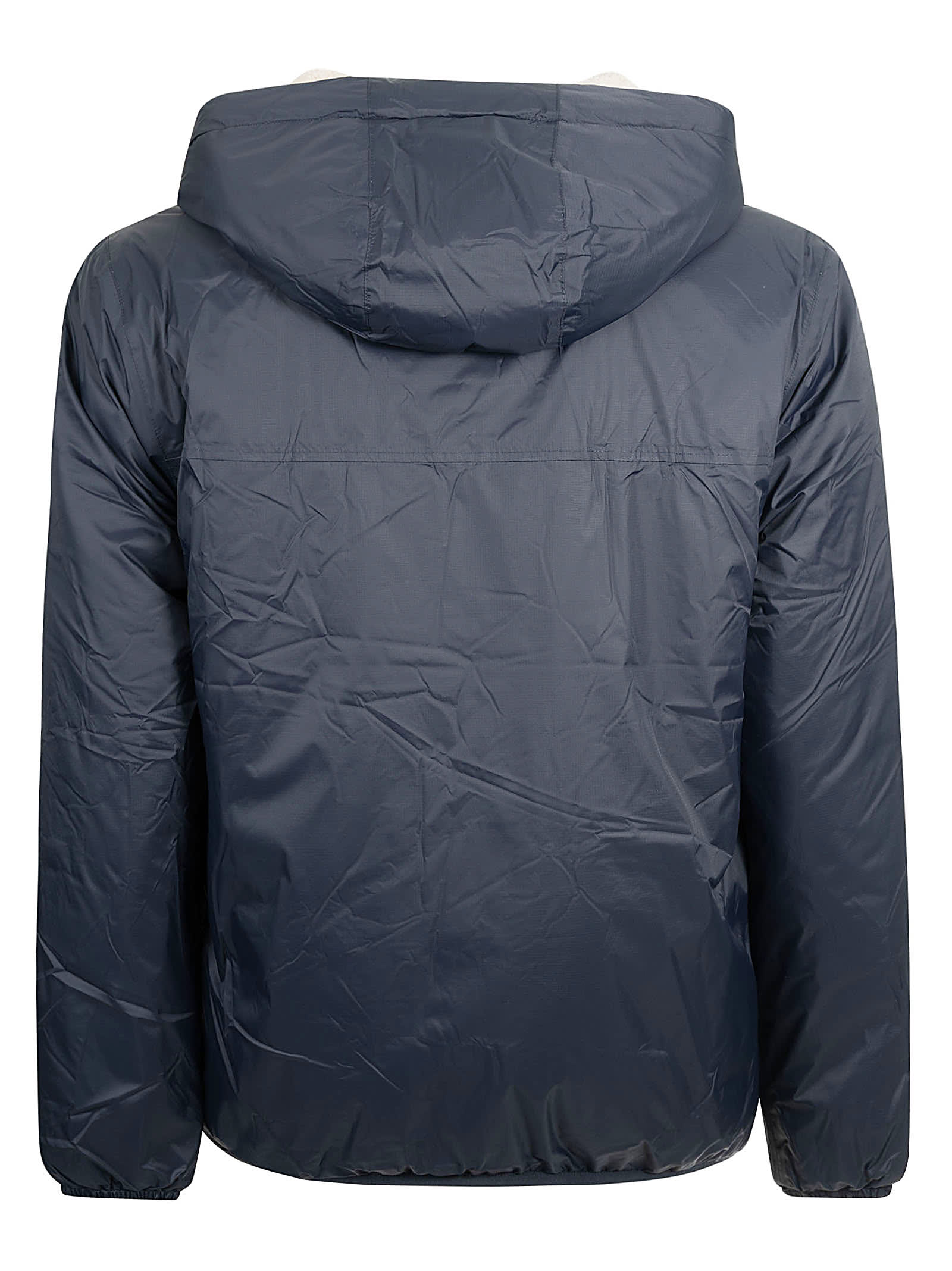 Shop K-way Le Vrai 3.0 Claude Orsetto Jacket In Blue Depth